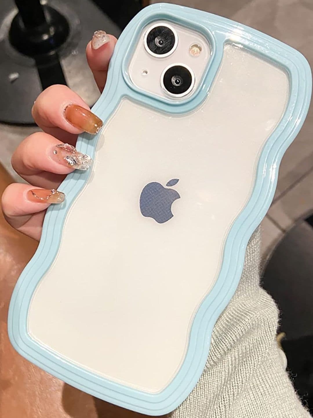 COVERLY Solid Printed iPhone 14 Back Case Mobile Accessories thumbnail 6