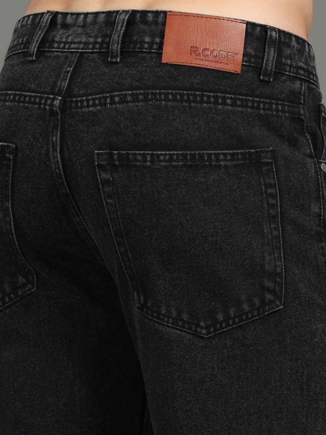 R.Code by The Roadster Life Co. Men Loose Mid-Rise Light Fade Jeans thumbnail 3