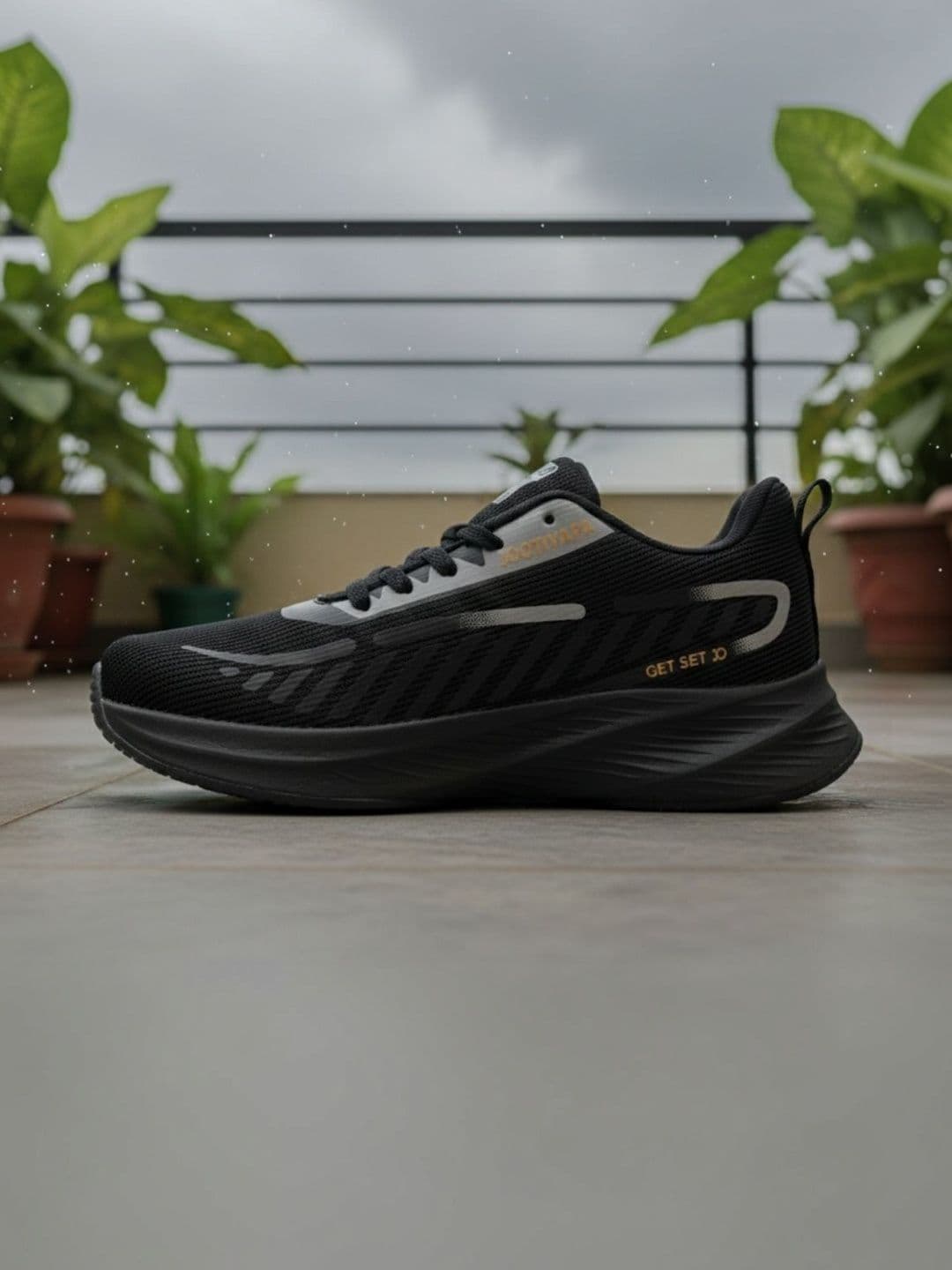 JOOTIYAPA Men Mesh Running Non-Marking Shoes - view 1