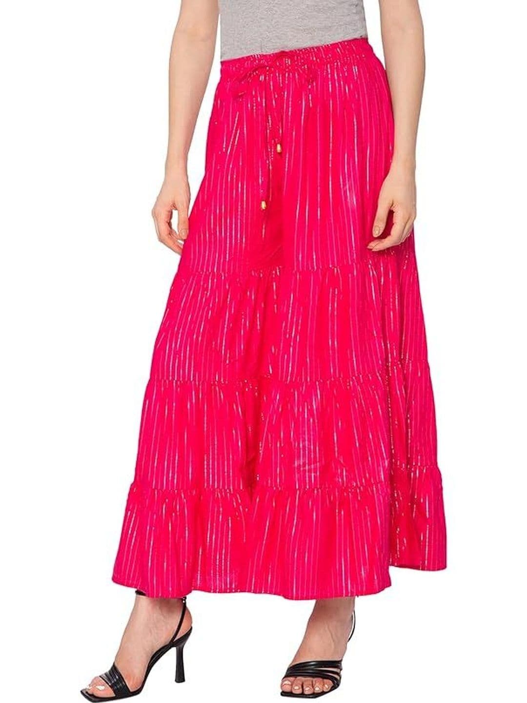 TNQ Women Printed Flared Ethnic Palazzos thumbnail 4