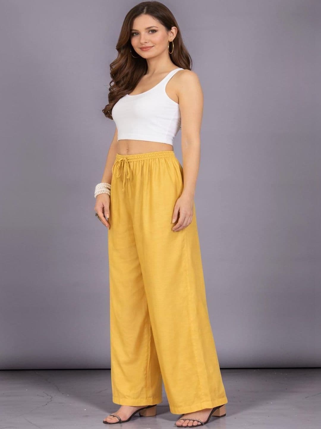 KALINI Women Ethnic Palazzos thumbnail 3