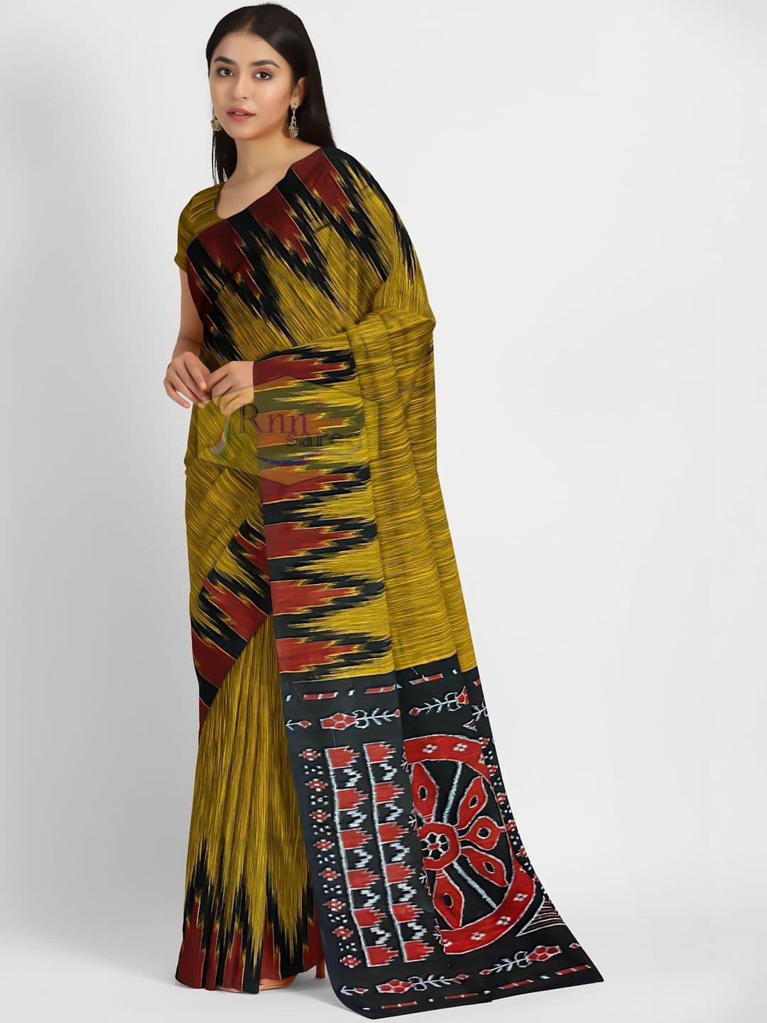 Rnn Saree Ethnic Motifs Pure Cotton Handloom Jamdani Sarees thumbnail 2