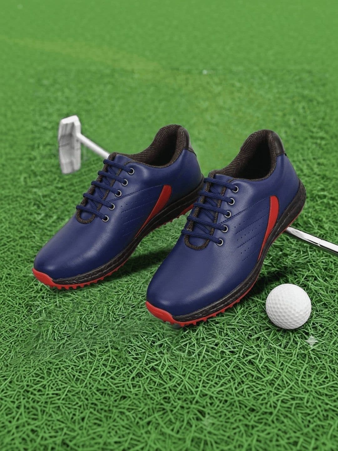 HITCARO Men Leather Golf Shoes - view 1