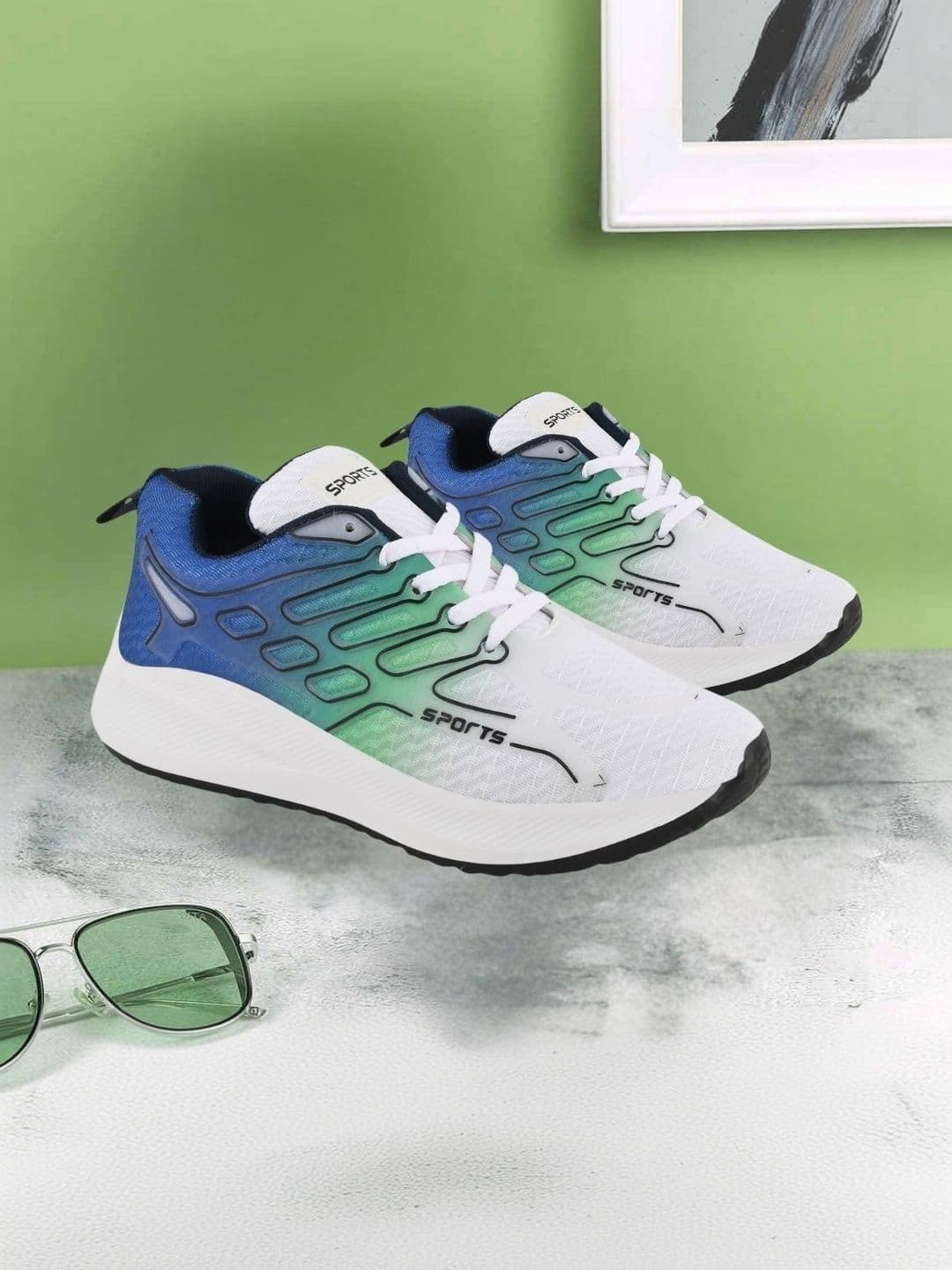 JOOTIYAPA Men Mesh Running Non-Marking Shoes - view 1