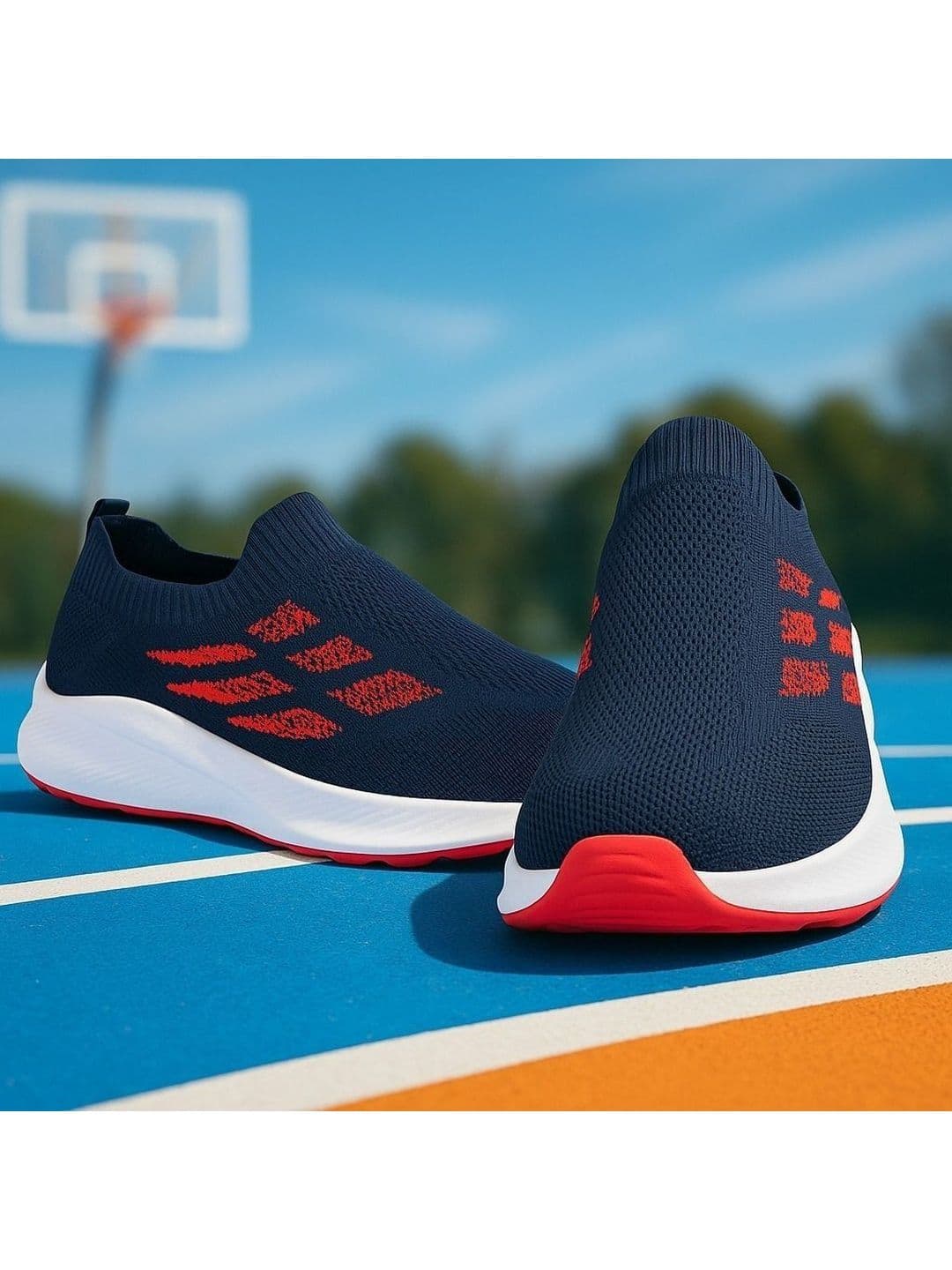 JOOTIYAPA Men Mesh Walking Non-Marking Shoes thumbnail 2