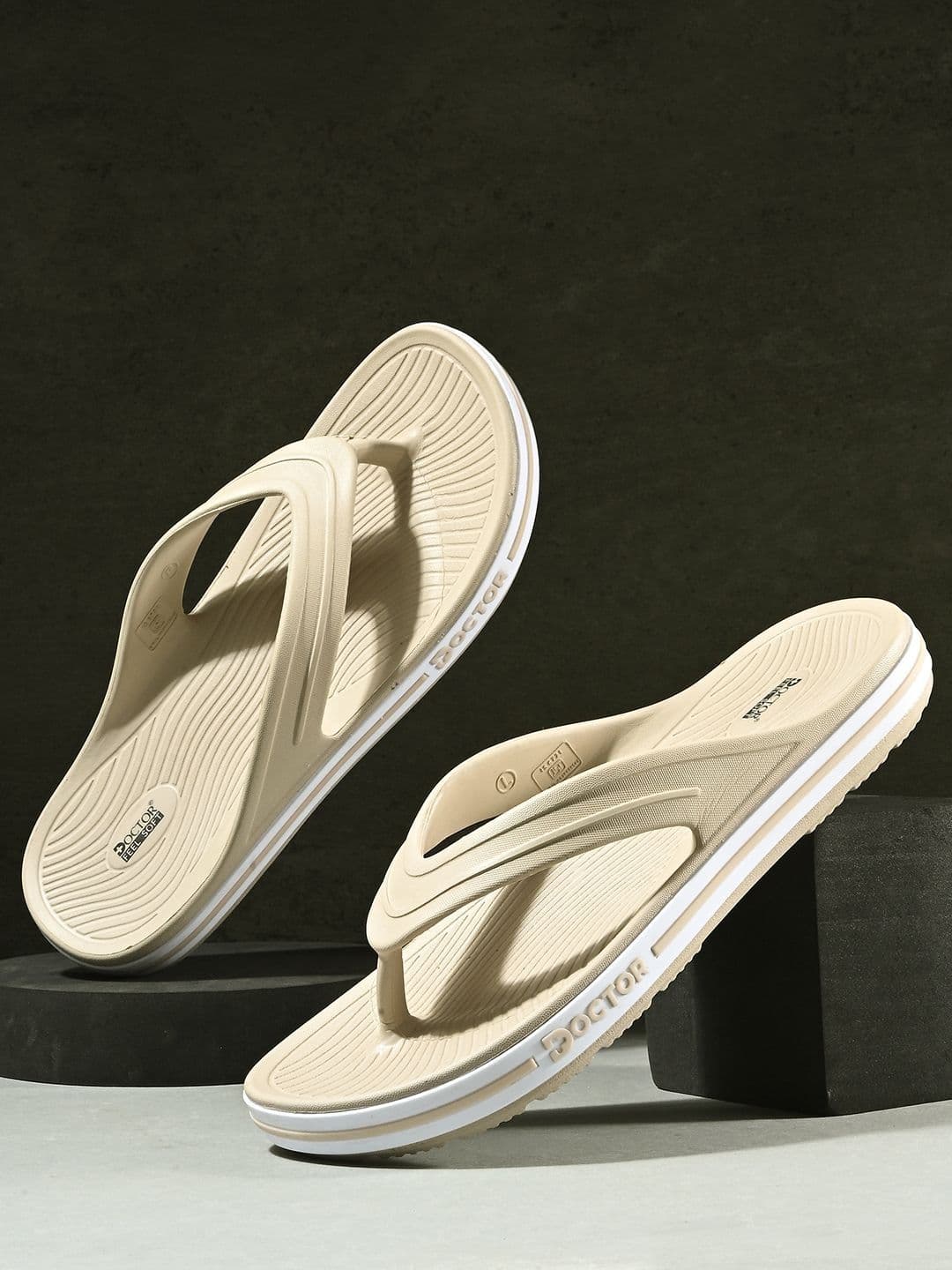 DOCTOR FEEL SOFT Men Thong Flip-Flops thumbnail 6