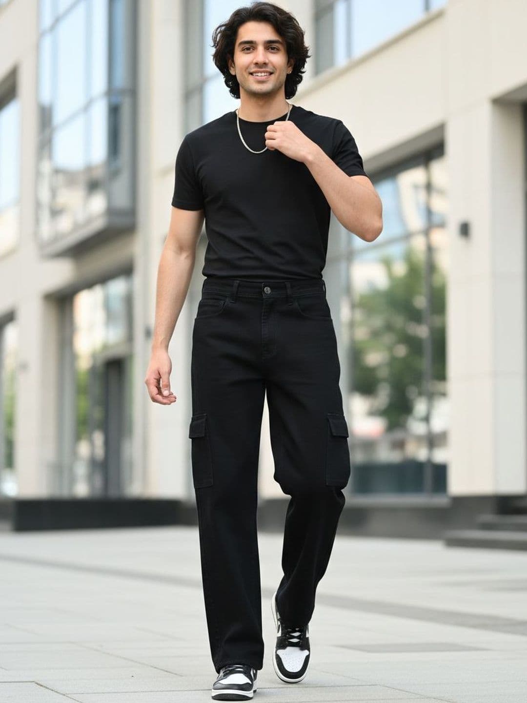 SZN Men Classic Regular Fit Mid-Rise Stretchable Jeans thumbnail 5