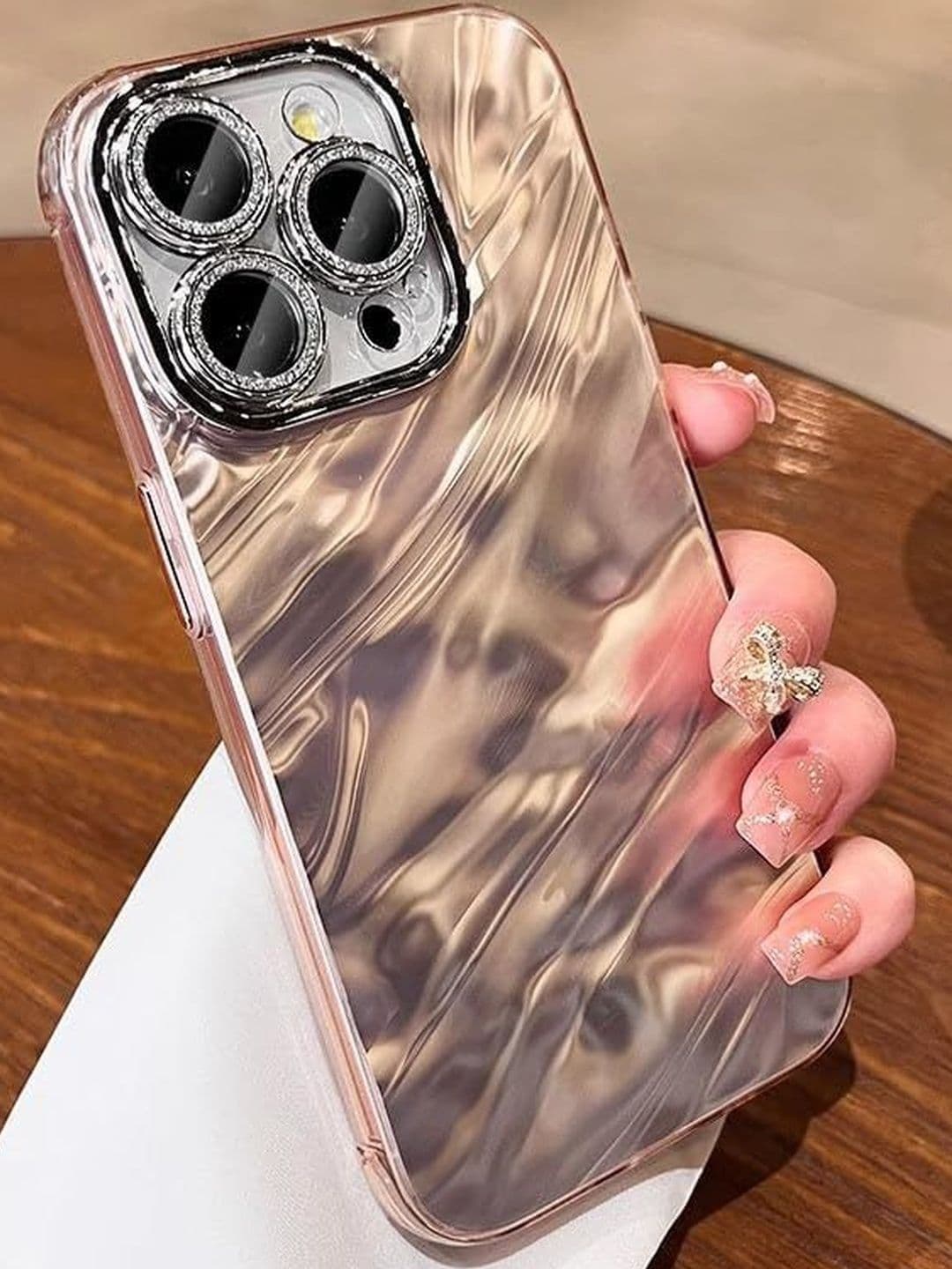 COVERLY Solid Printed iPhone 13 Pro Max Back Case Mobile Accessories thumbnail 6