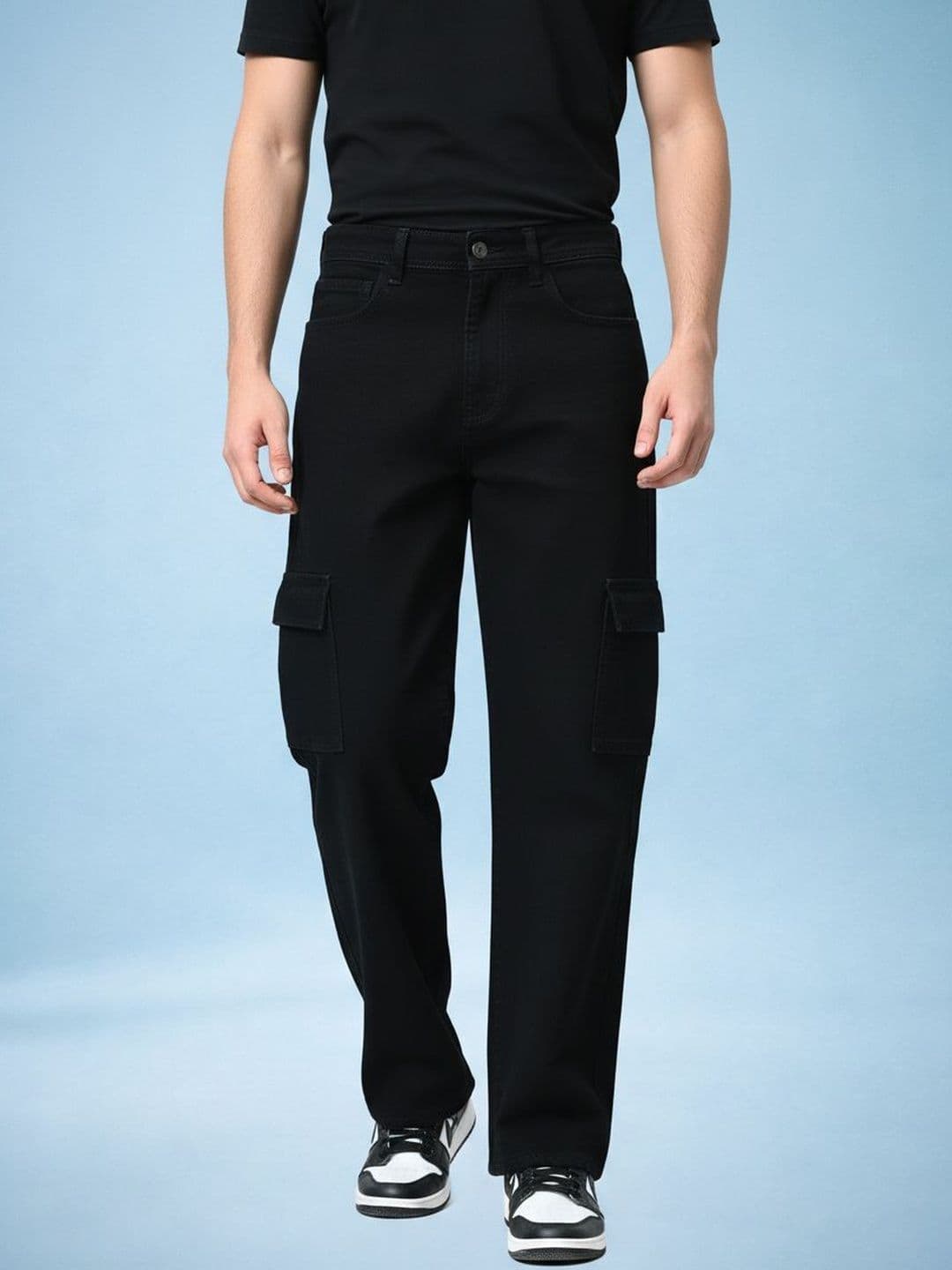 SZN Men Classic Regular Fit Mid-Rise Stretchable Jeans - view 1