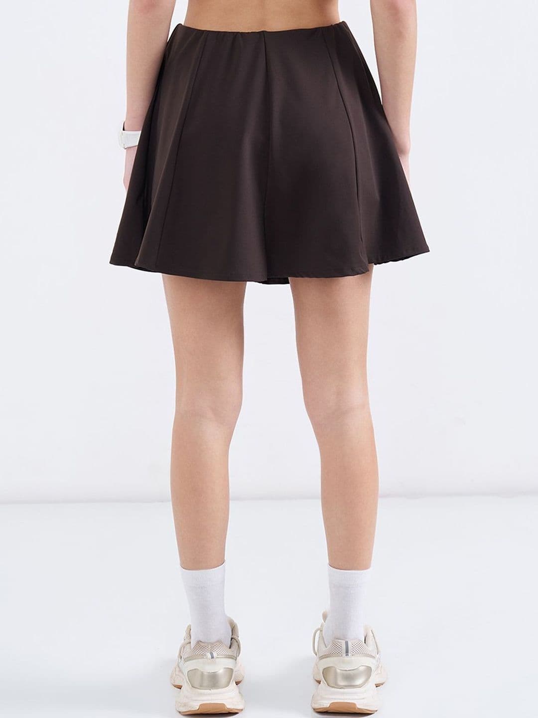 Ajile by Pantaloons Women Cotton Blend Mini Flared Skirt thumbnail 6