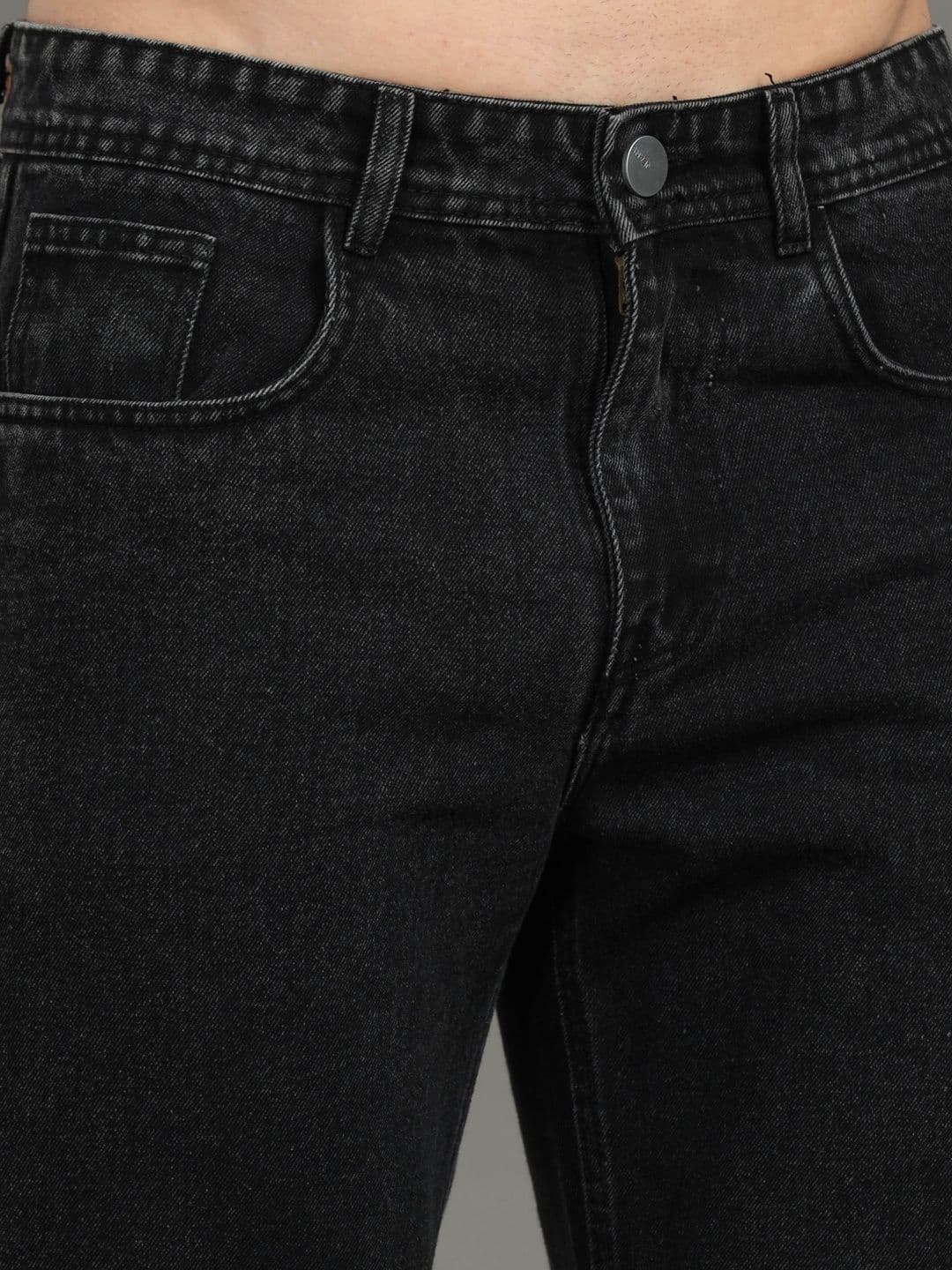 R.Code by The Roadster Life Co. Men Loose Mid-Rise Light Fade Jeans thumbnail 4