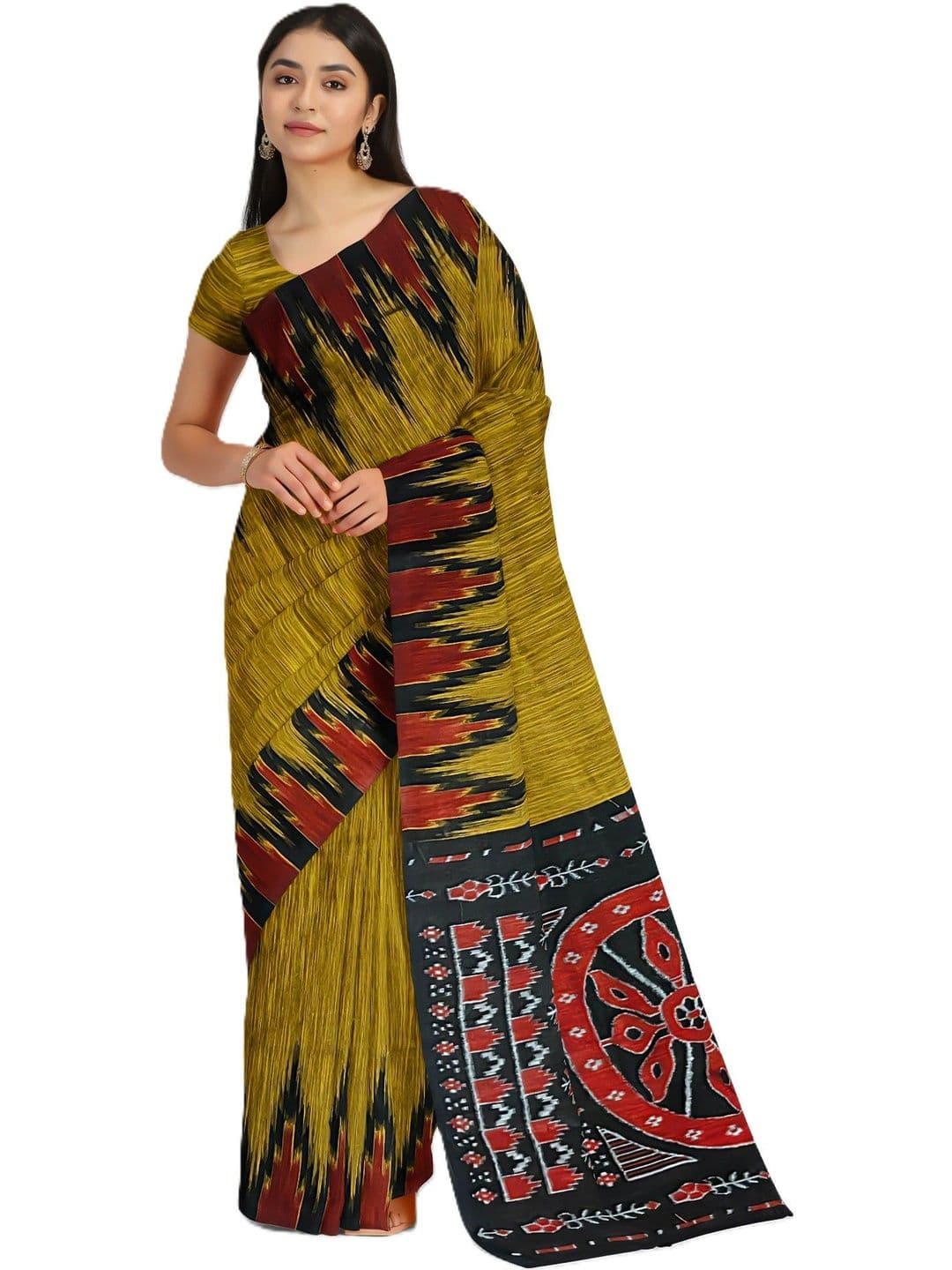 Rnn Saree Ethnic Motifs Pure Cotton Handloom Jamdani Sarees thumbnail 3