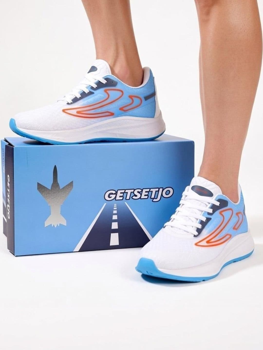 JOOTIYAPA Men Mesh Running Non-Marking Shoes - view 1