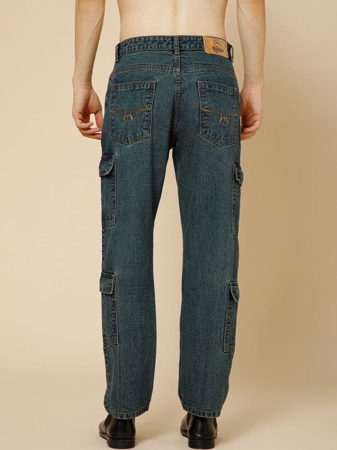 The Roadster Lifestyle Co Men Mid-Rise Straight Fit Jeans thumbnail 5