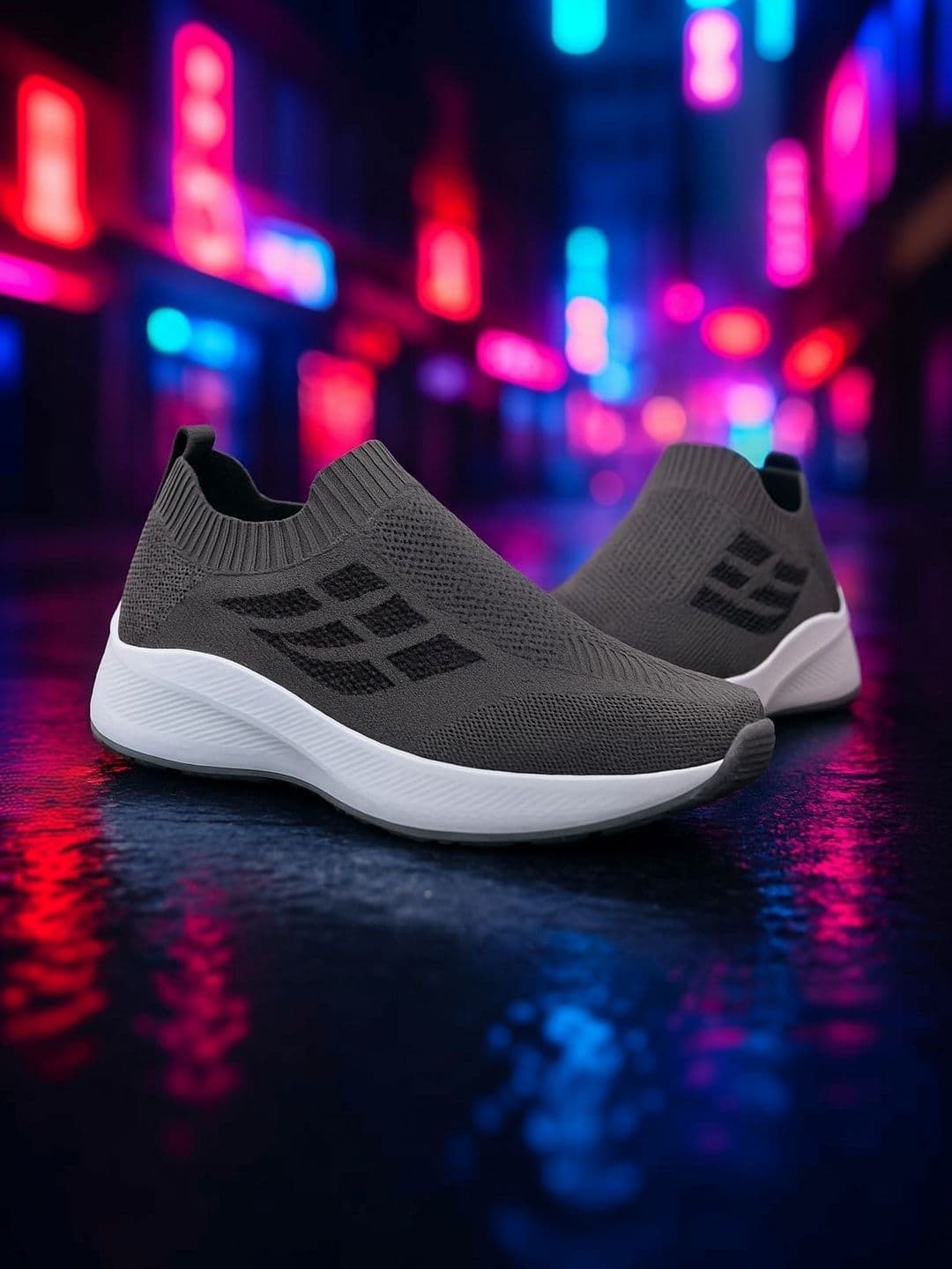 JOOTIYAPA Men Mesh Running Non-Marking Shoes - view 1