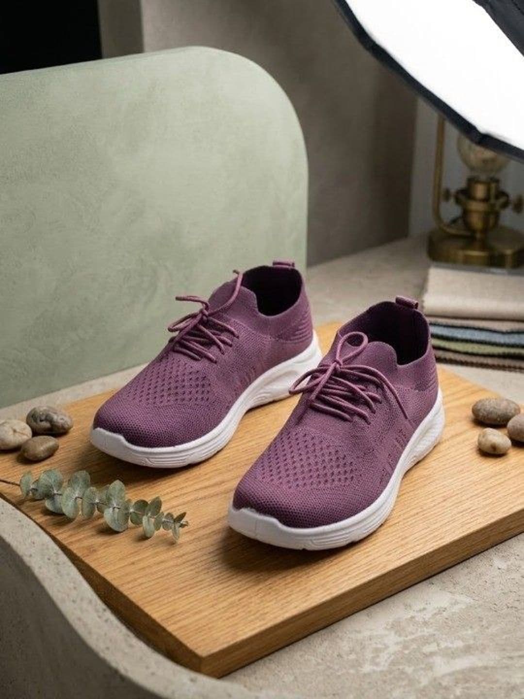 WILD LEOPARD Women Mesh Running Non-Marking Shoes thumbnail 2