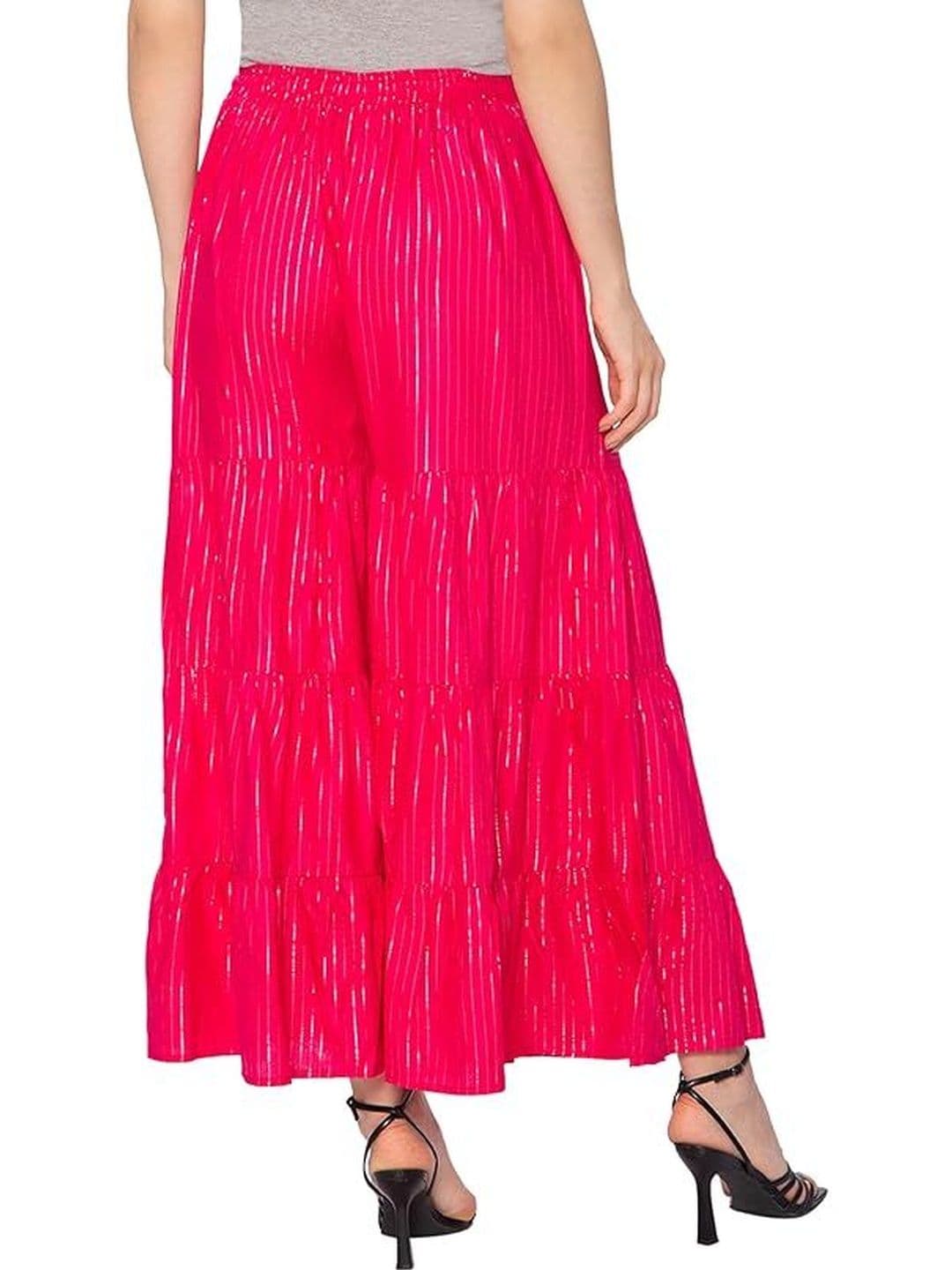TNQ Women Printed Flared Ethnic Palazzos thumbnail 6