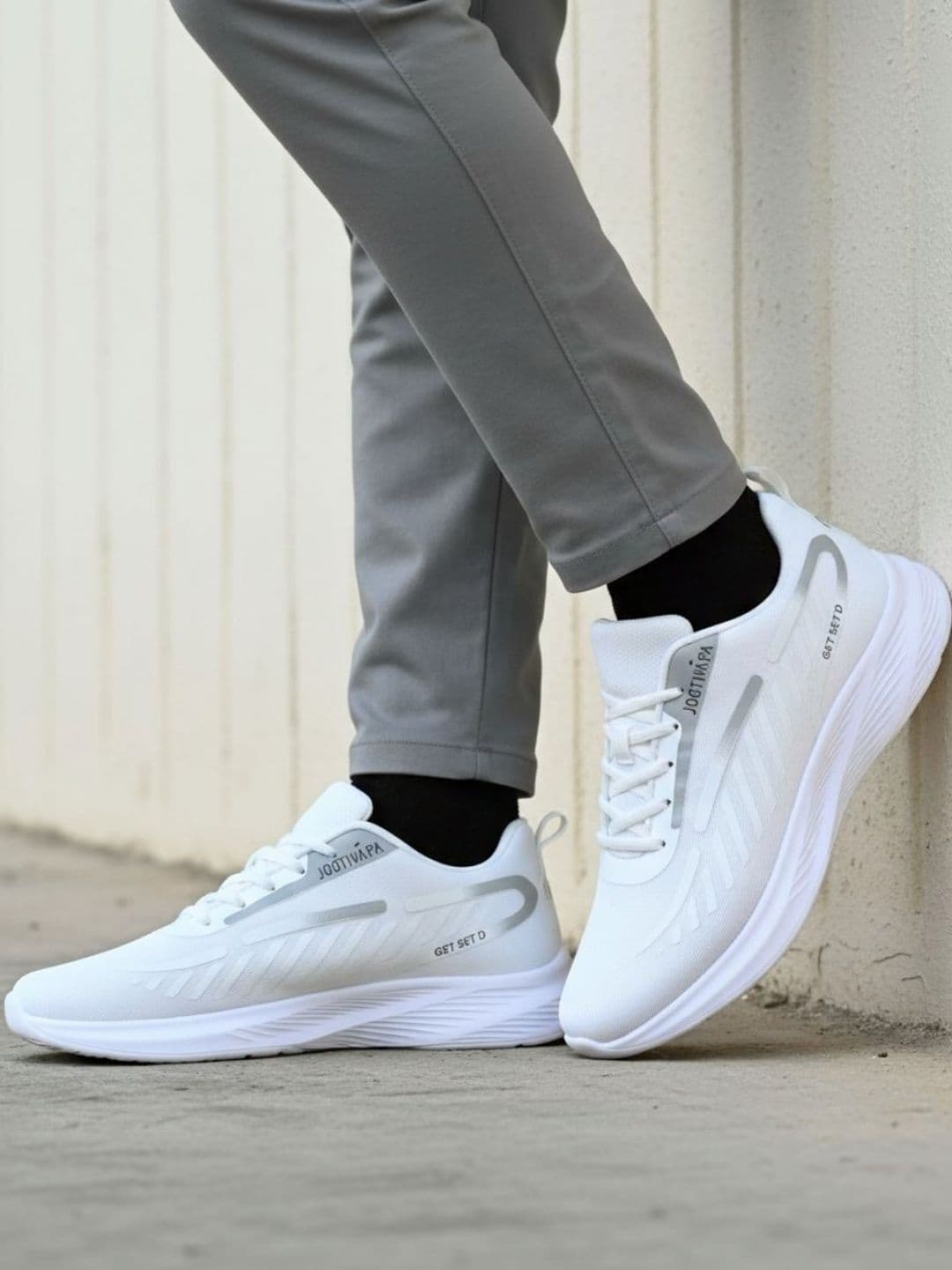 JOOTIYAPA Men Mesh Walking Non-Marking Shoes - view 1