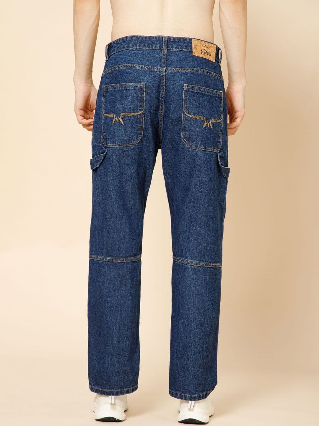The Roadster Lifestyle Co Men Mid-Rise Straight Fit Jeans thumbnail 7