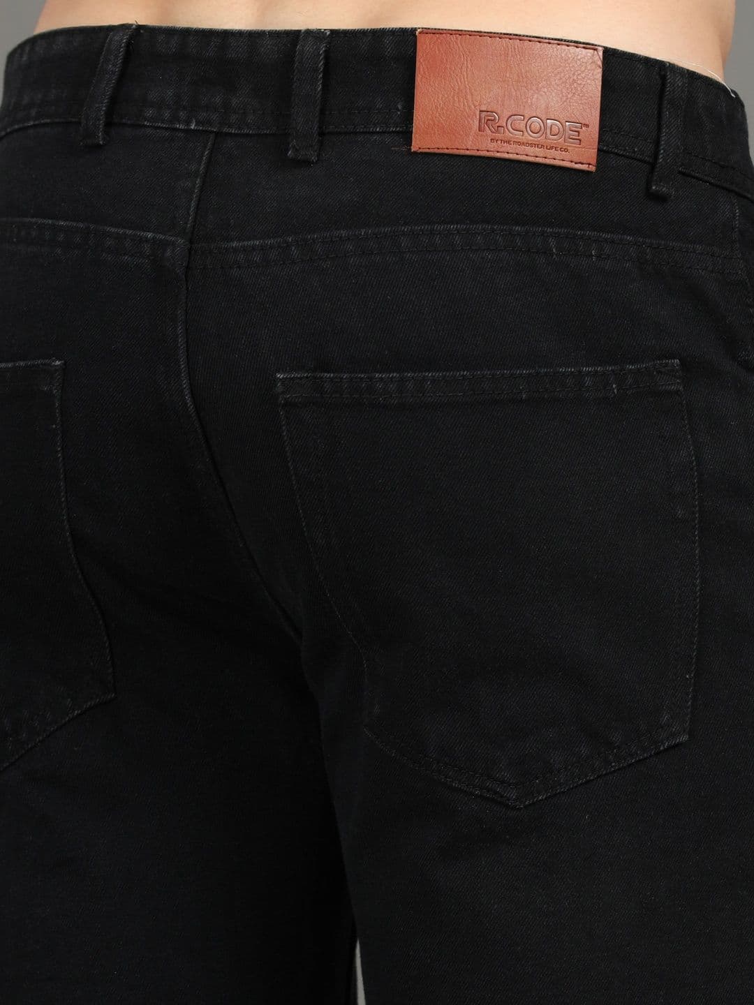R.Code by The Roadster Life Co. Men Loose Mid-Rise Jeans thumbnail 7