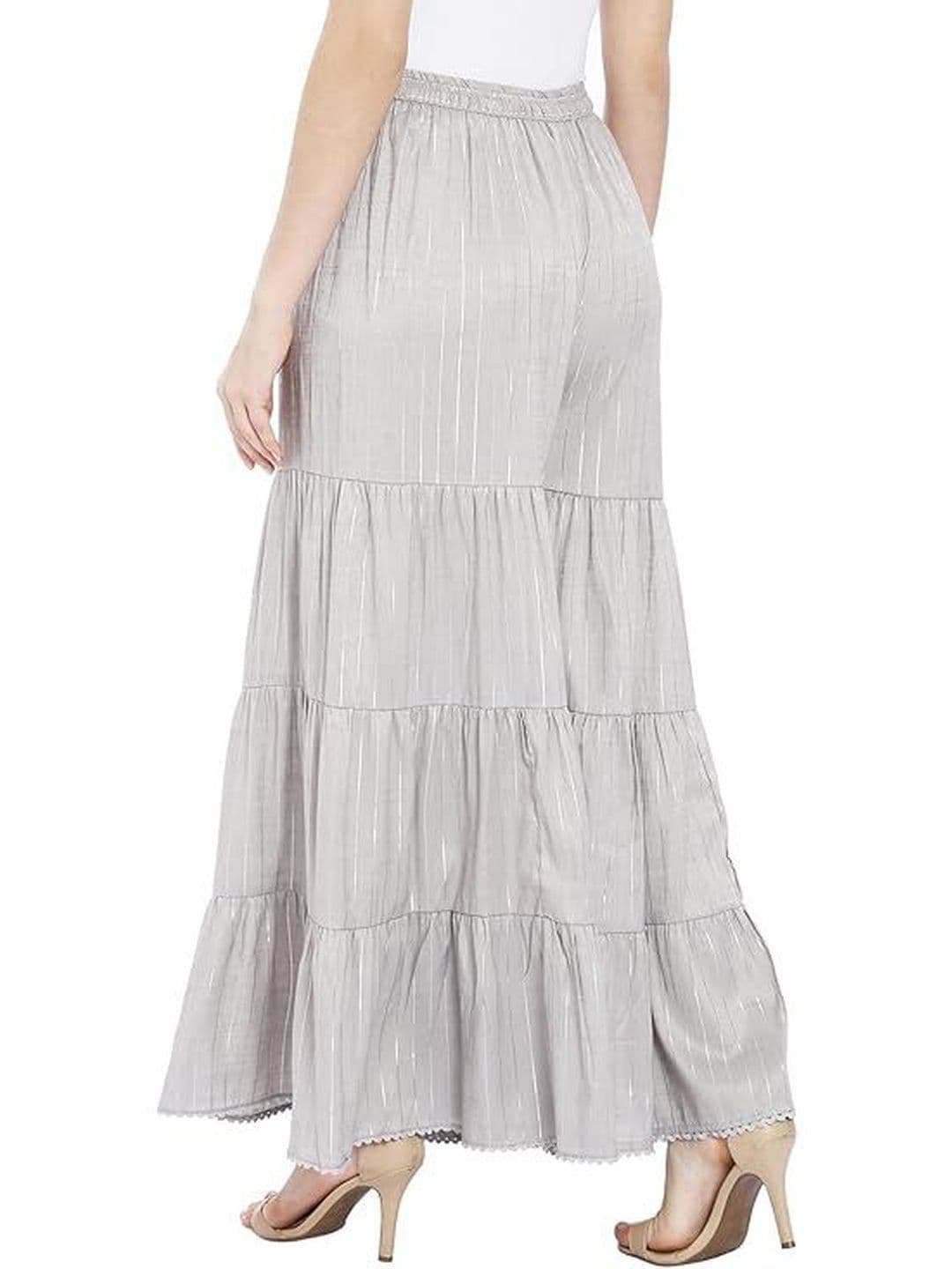 TNQ Women Printed Flared Ethnic Palazzos thumbnail 4