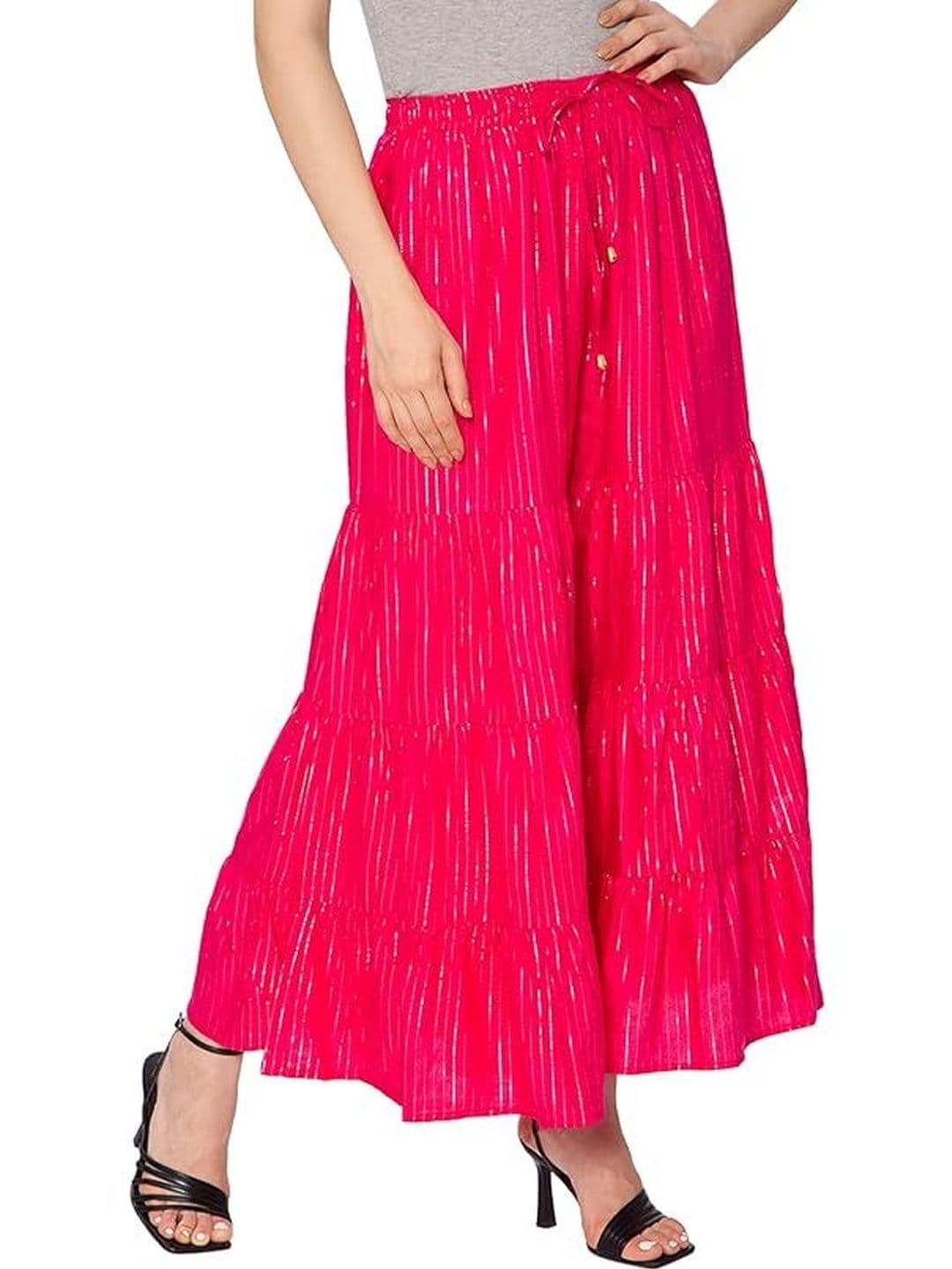 TNQ Women Printed Flared Ethnic Palazzos thumbnail 3