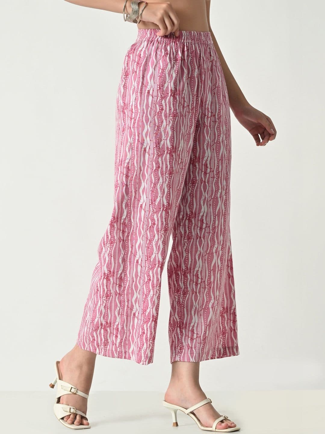 ALL WAYS YOU Women Printed Flared Ethnic Palazzos thumbnail 7