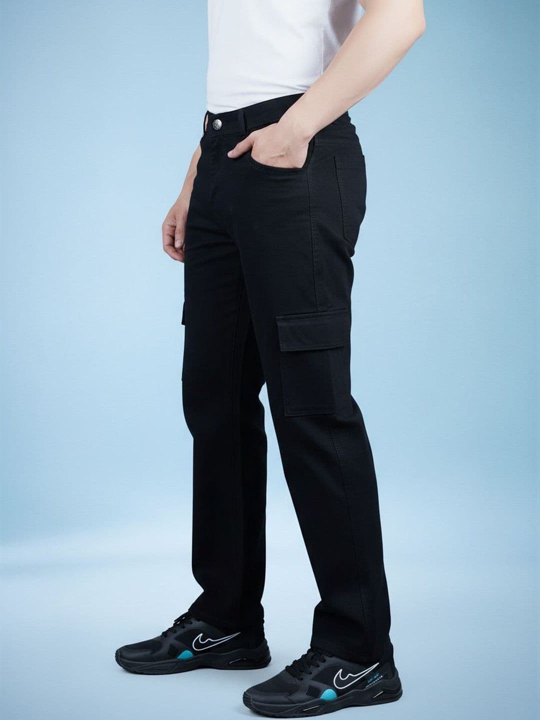 Kook N Keech Men Classic Mid-Rise Stretchable Jeans thumbnail 4