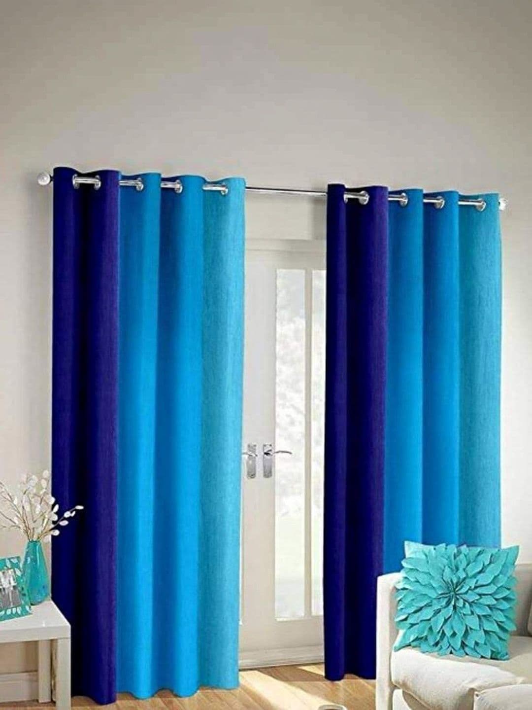 SAI ARPAN Multicoloured Curtains and Sheers - view 1