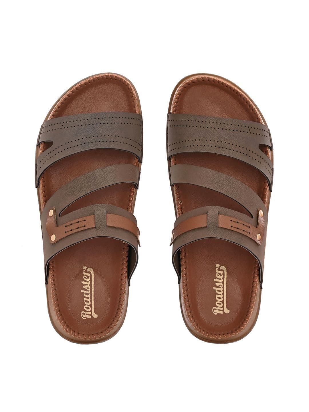 The Roadster Lifestyle Co Men Slip-On Comfort Sandals thumbnail 2
