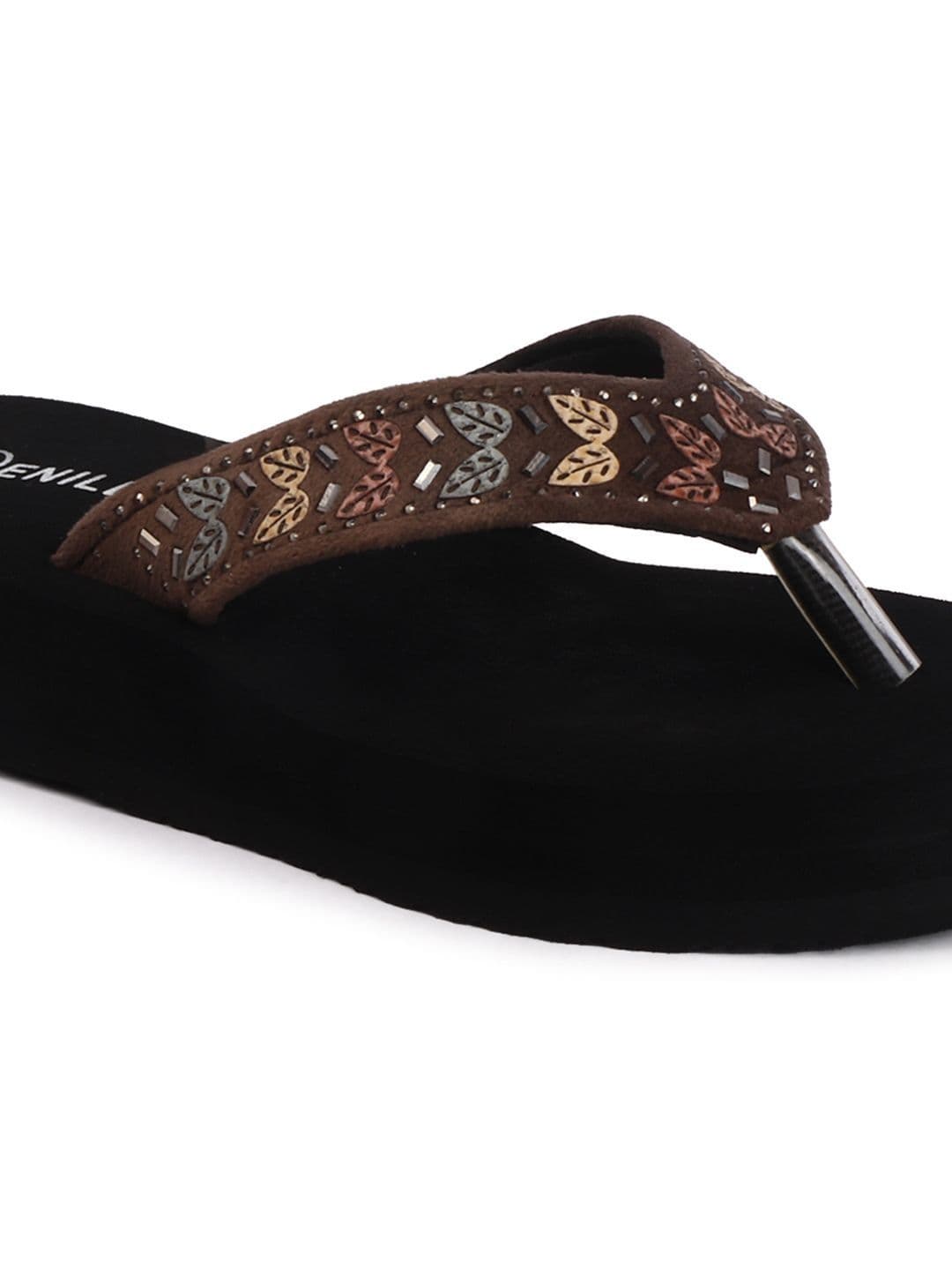 TRIKSY Women Embellished Open Toe Flats thumbnail 5