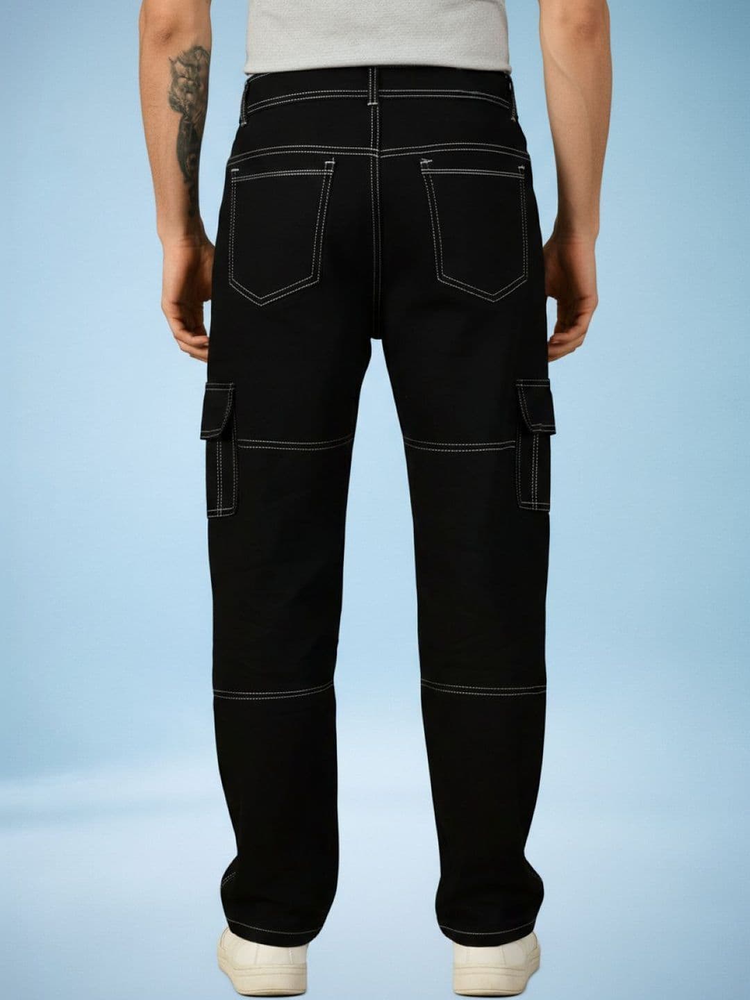 Kook N Keech Men Classic Mid-Rise Stretchable Jeans thumbnail 2