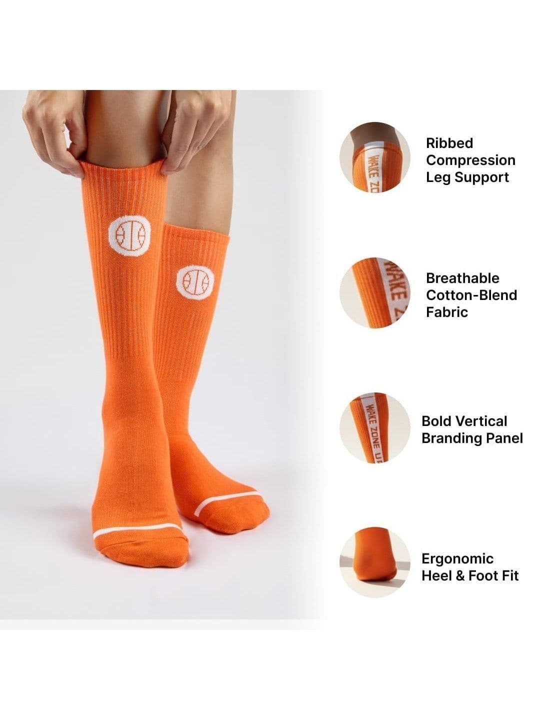 Sockscarving Men Pack of 2 Cotton Blend Patterned Calf Length Socks thumbnail 3