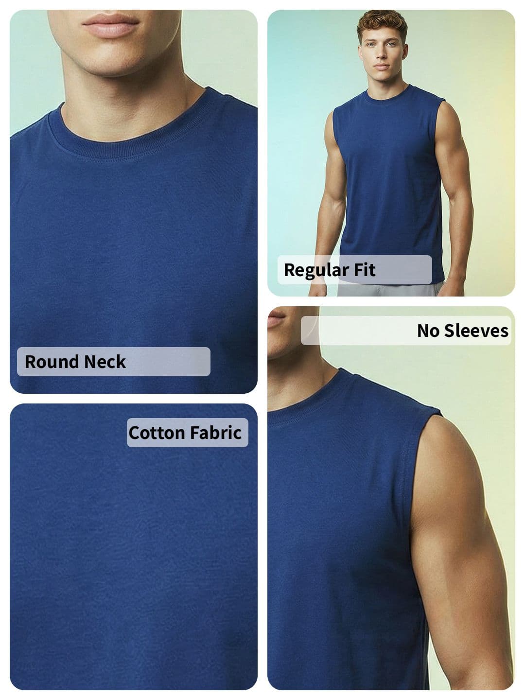 HRX by Hrithik Roshan Sleeveless Lifestyle T-shirt thumbnail 6