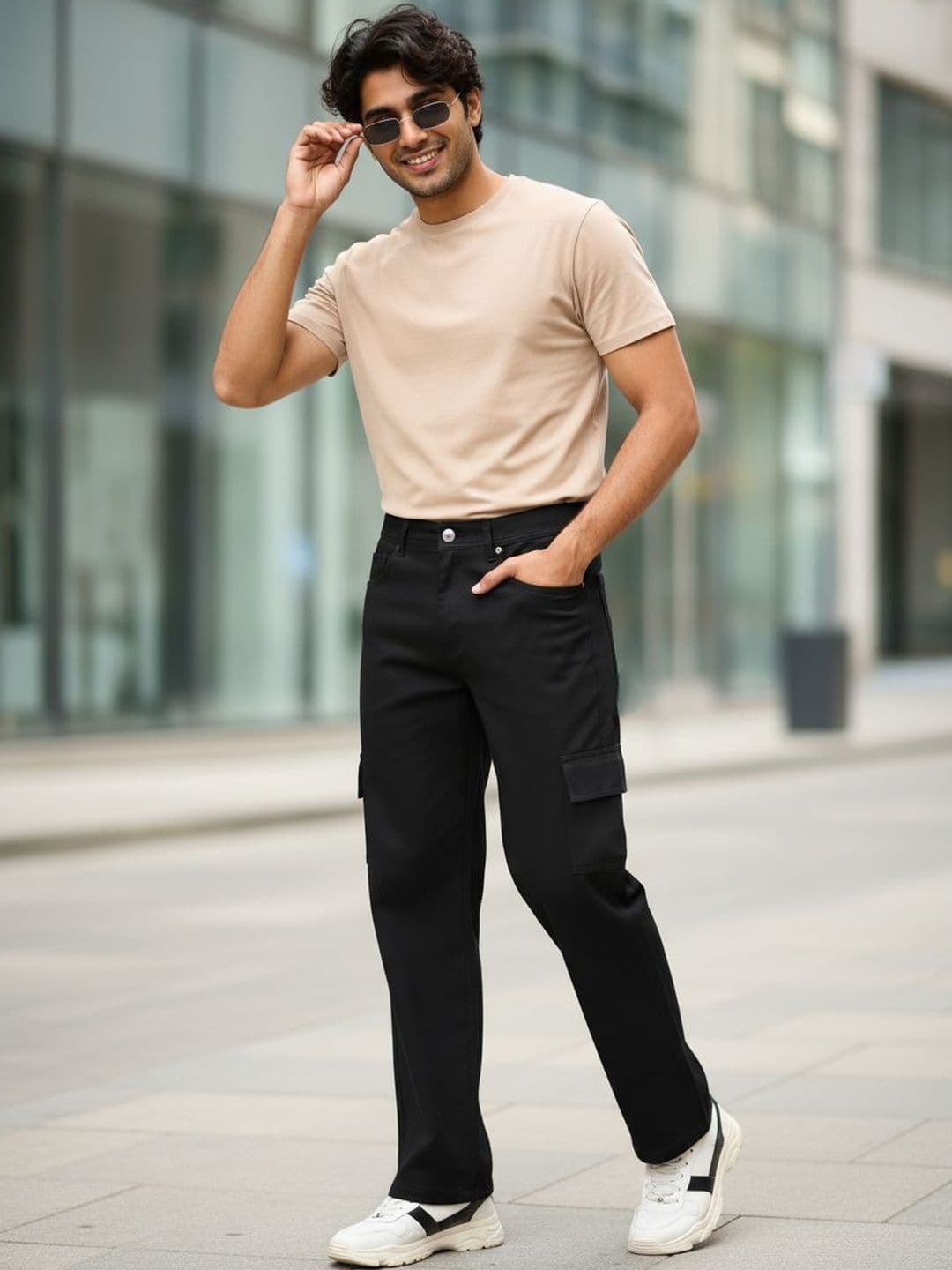 Kook N Keech Men Classic Straight Fit Mid-Rise Stretchable Jeans thumbnail 3