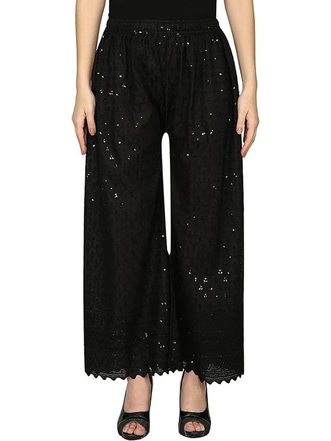 TNQ Women Embellished Ethnic Palazzos - view 1