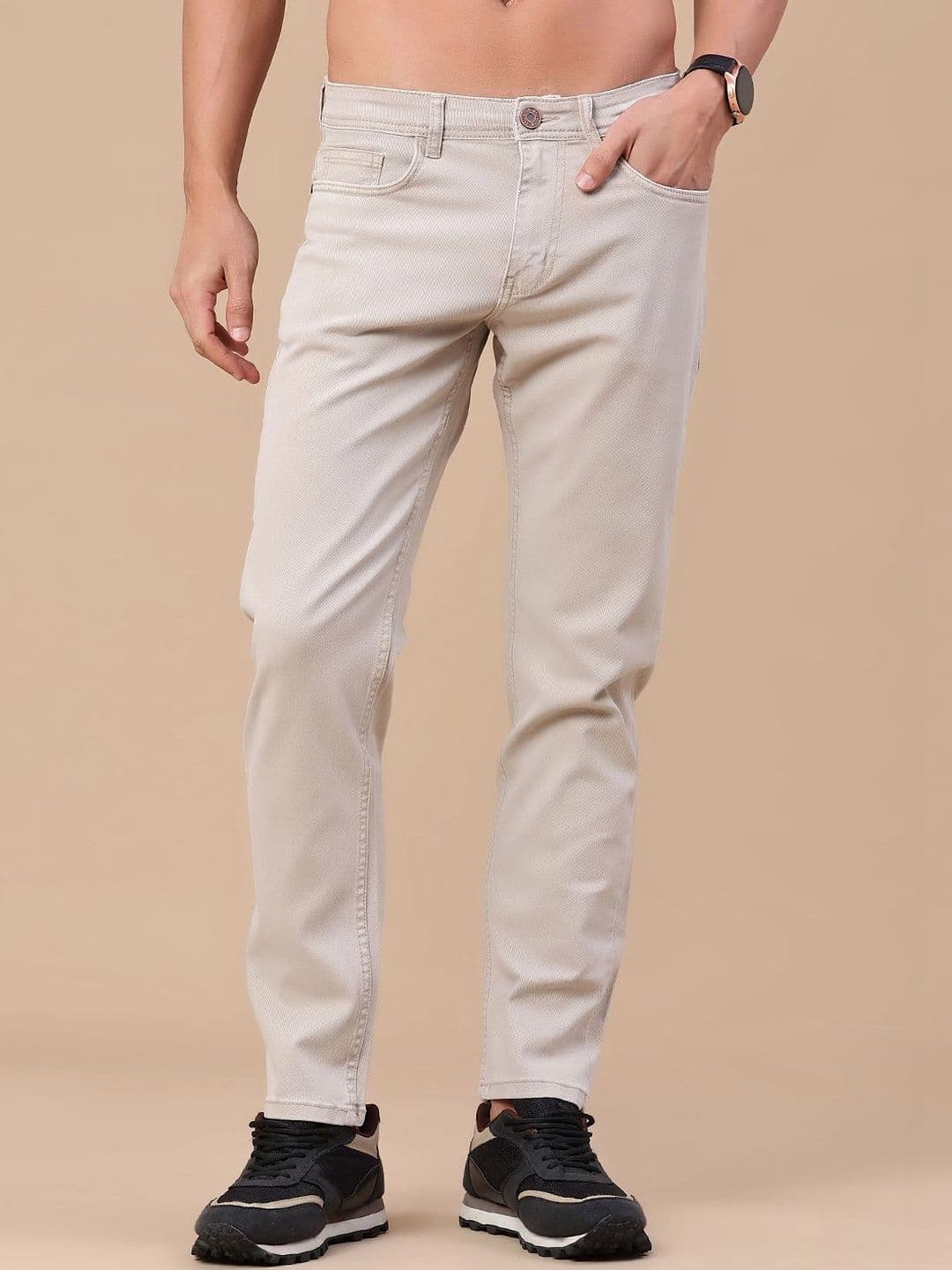 V-Mart Men Regular Fit Mid-Rise Stretchable Jeans