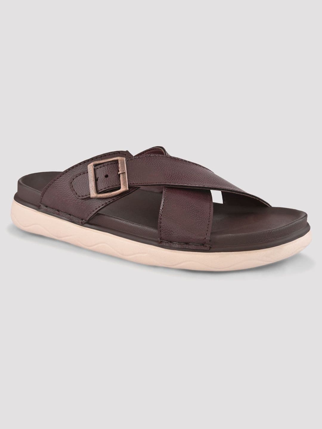 The Roadster Lifestyle Co Men Open Back Buckle Details Comfort Sandals thumbnail 5