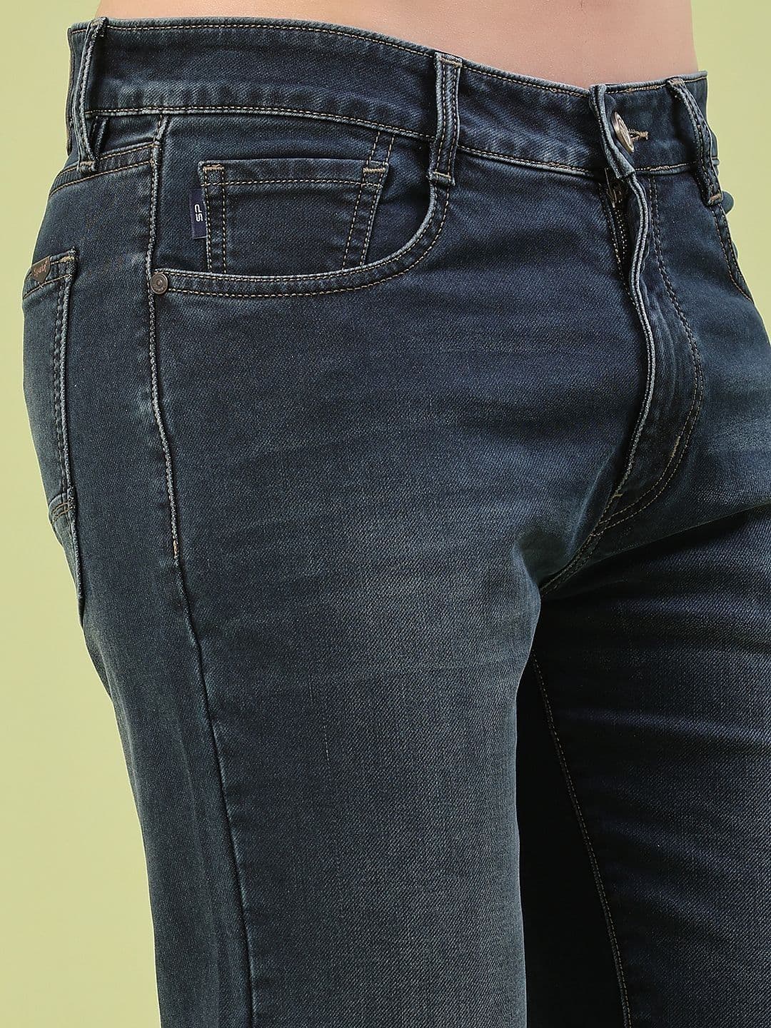 V-Mart Men Relaxed Fit Mid-Rise Light Fade Jeans thumbnail 5