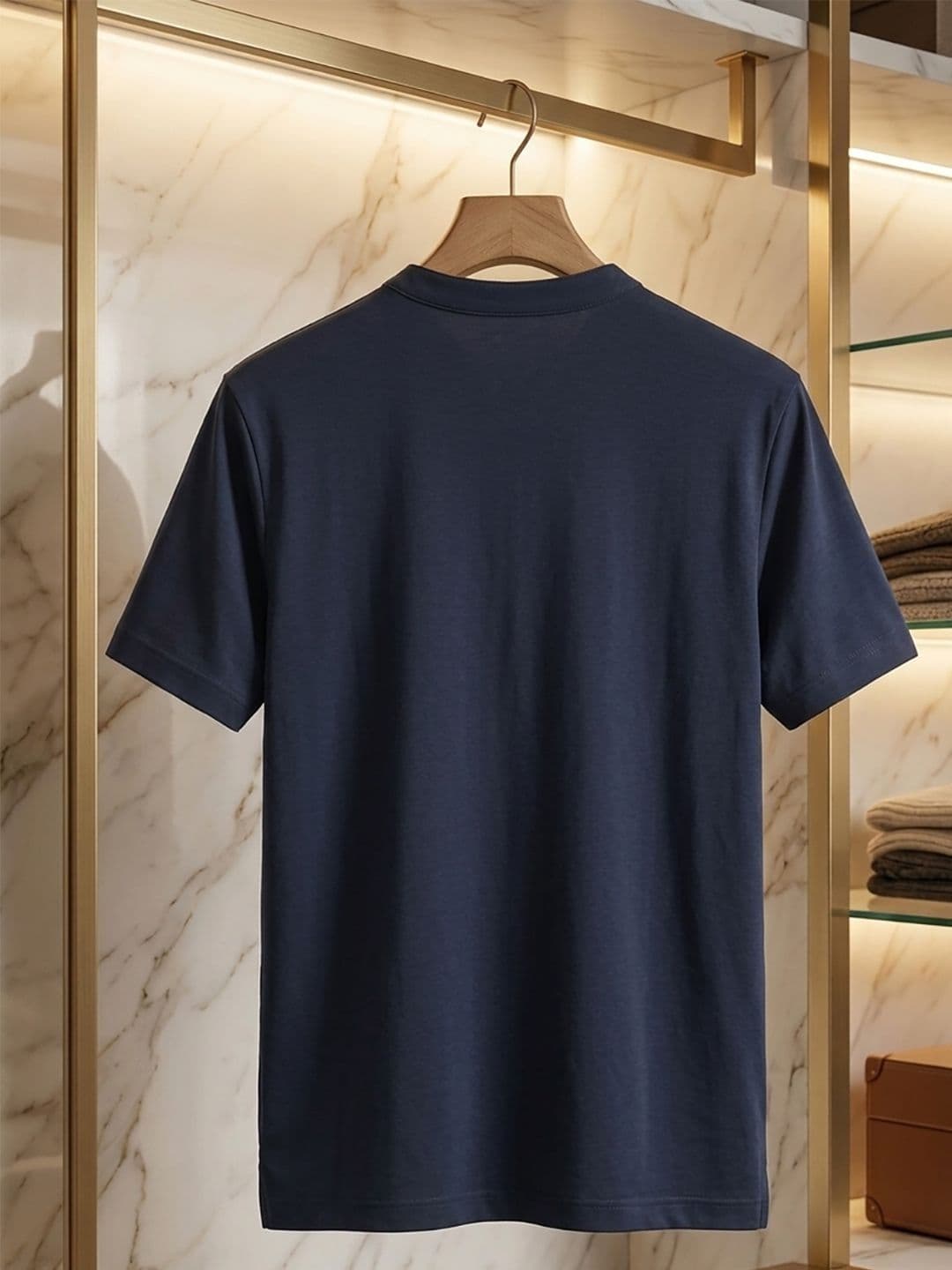 UNIBERRY JEANS Men Henley Neck T-shirt thumbnail 3