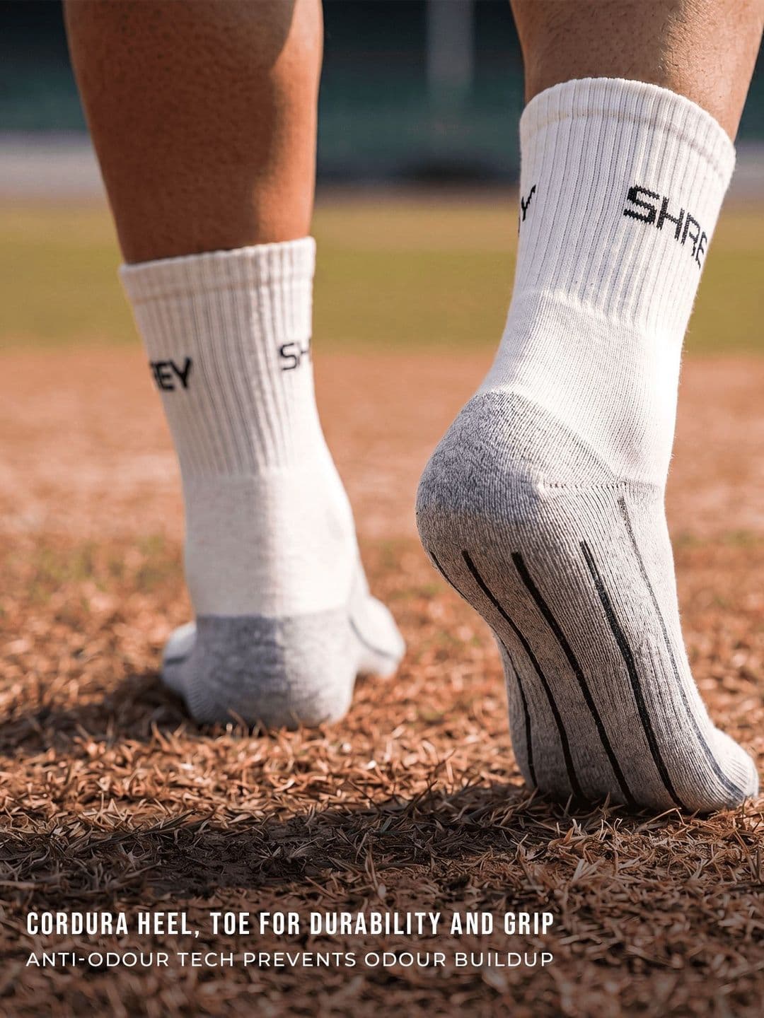 Shrey Unisex Cotton Assorted Calf Length Socks thumbnail 5