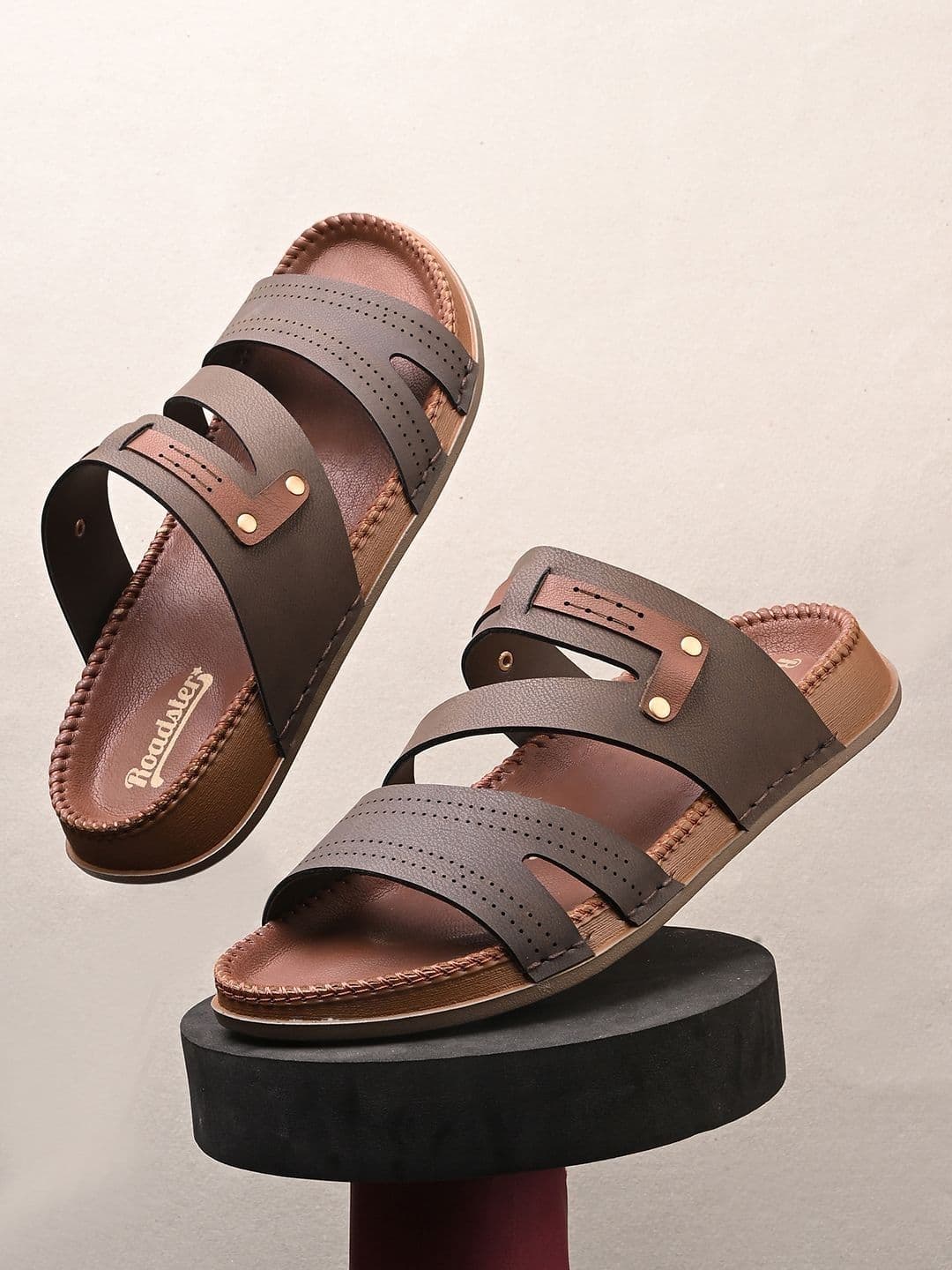 The Roadster Lifestyle Co Men Slip-On Comfort Sandals thumbnail 6