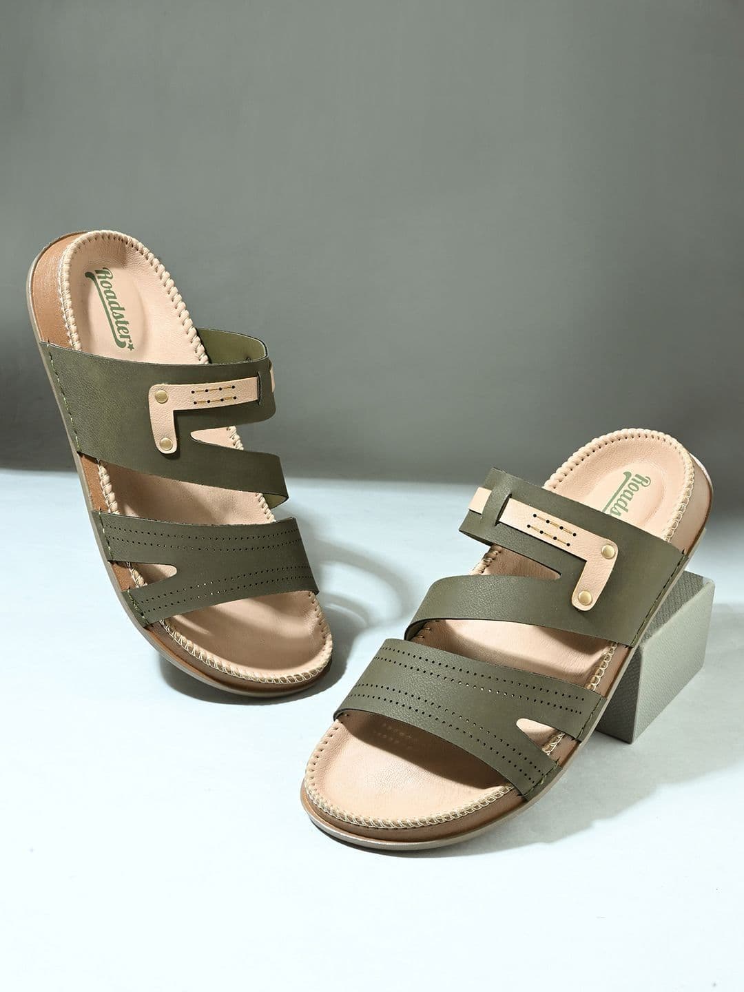 The Roadster Lifestyle Co Men Slip-On Comfort Sandals thumbnail 6