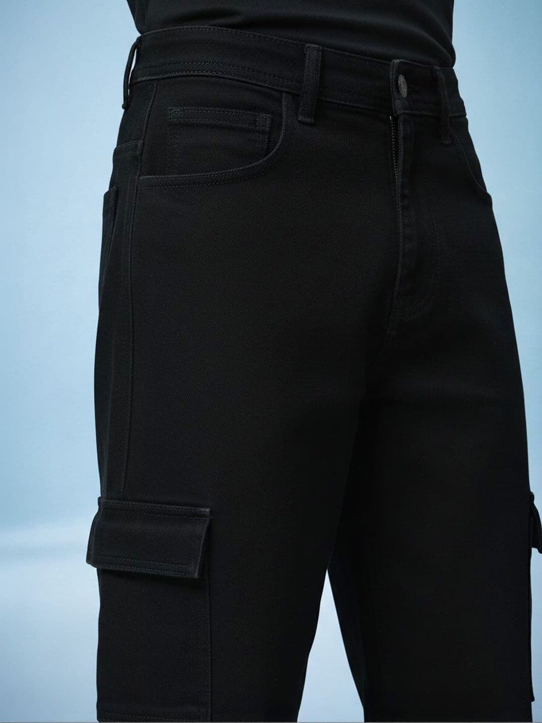 Kook N Keech Men Classic Regular Fit Mid-Rise Stretchable Jeans thumbnail 5