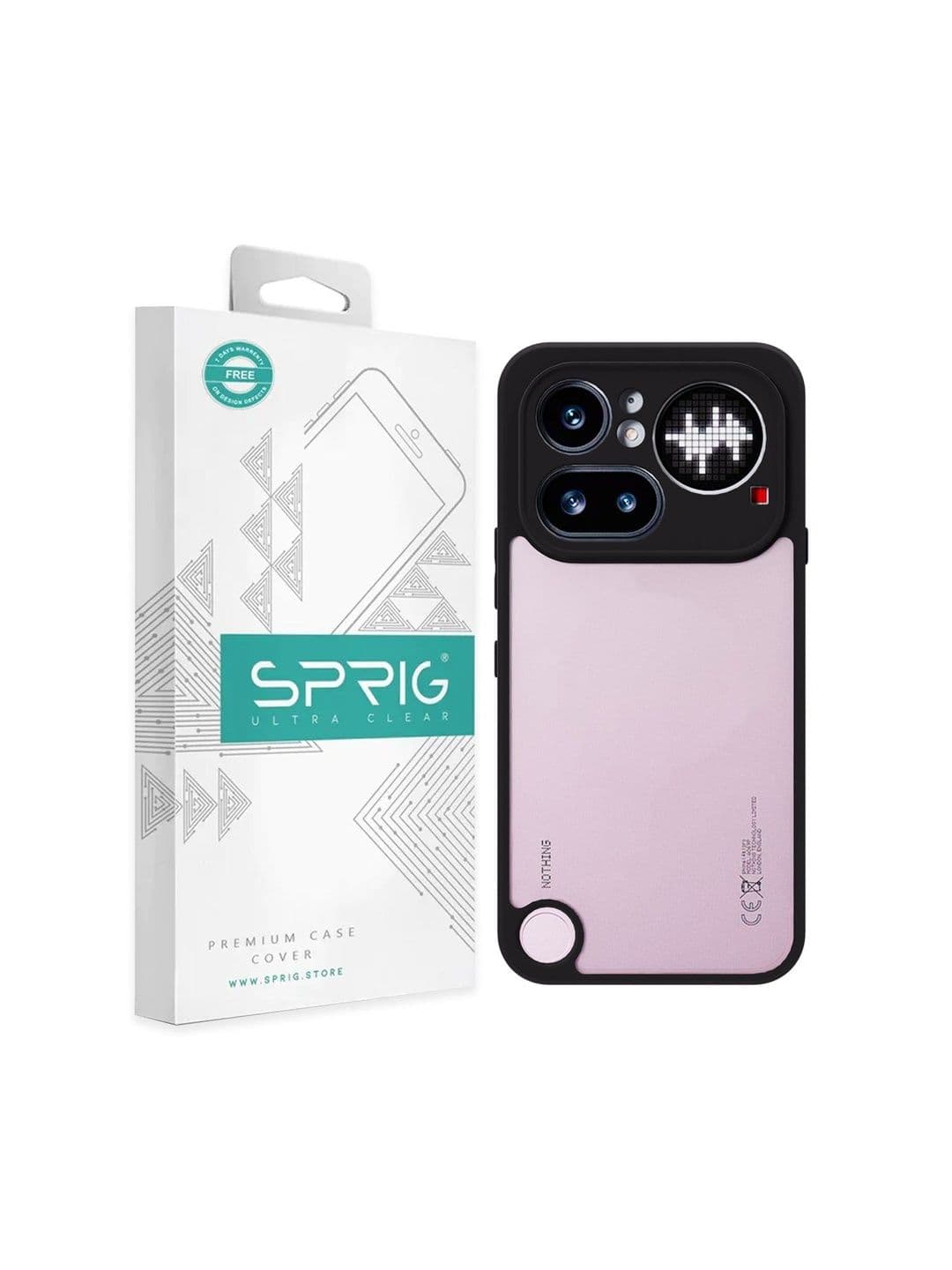 SPRIG Nothing Phone 4A Pro Matte Transparent Back Cover