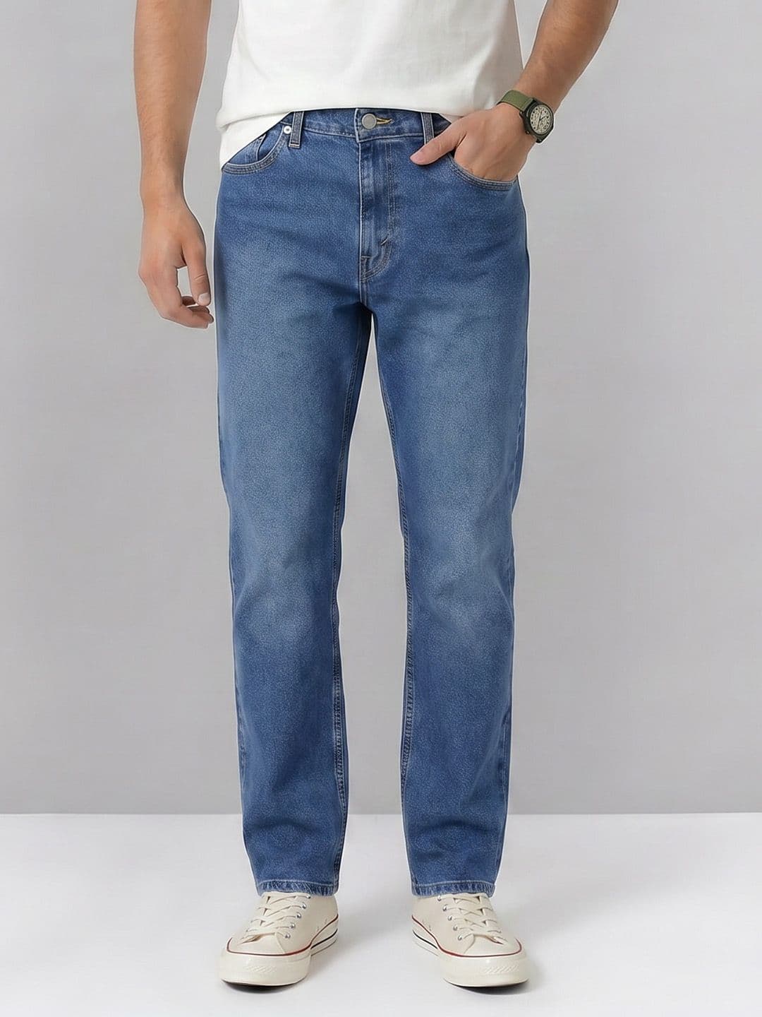 Levis Men 541 Tapered Fit Stretchable Jeans - view 1