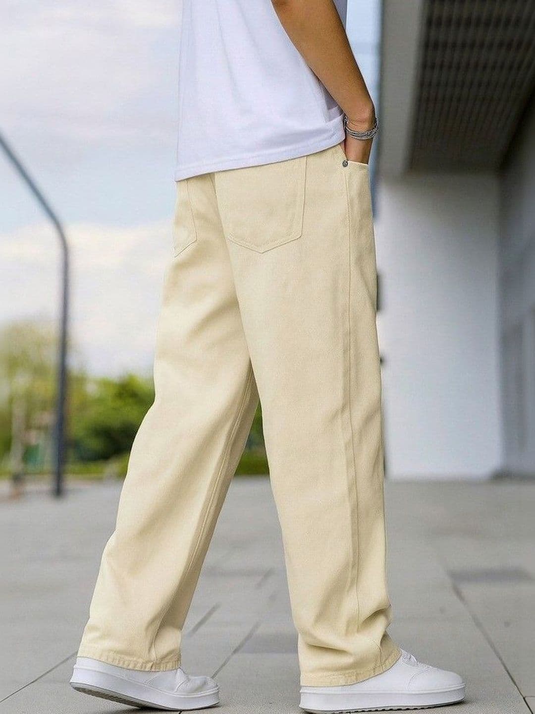 CLYVER Men Straight Fit Mid-Rise Stretchable Jeans thumbnail 2