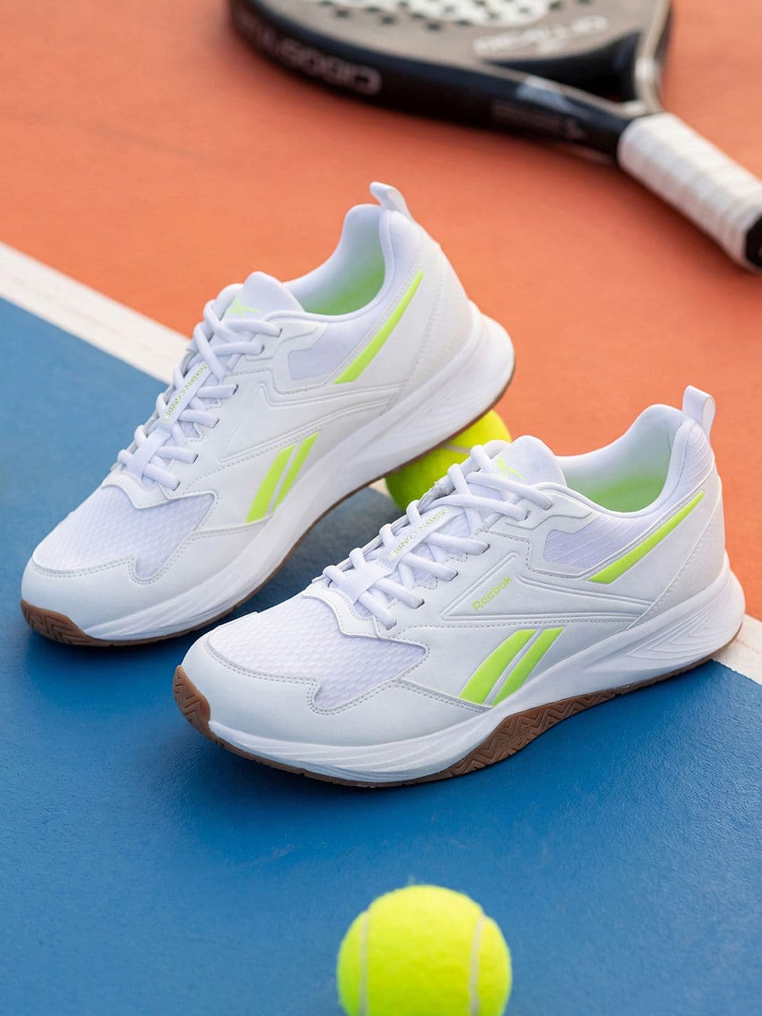 Reebok Multi Court Men Lace-Ups Badminton Sports Shoes thumbnail 5