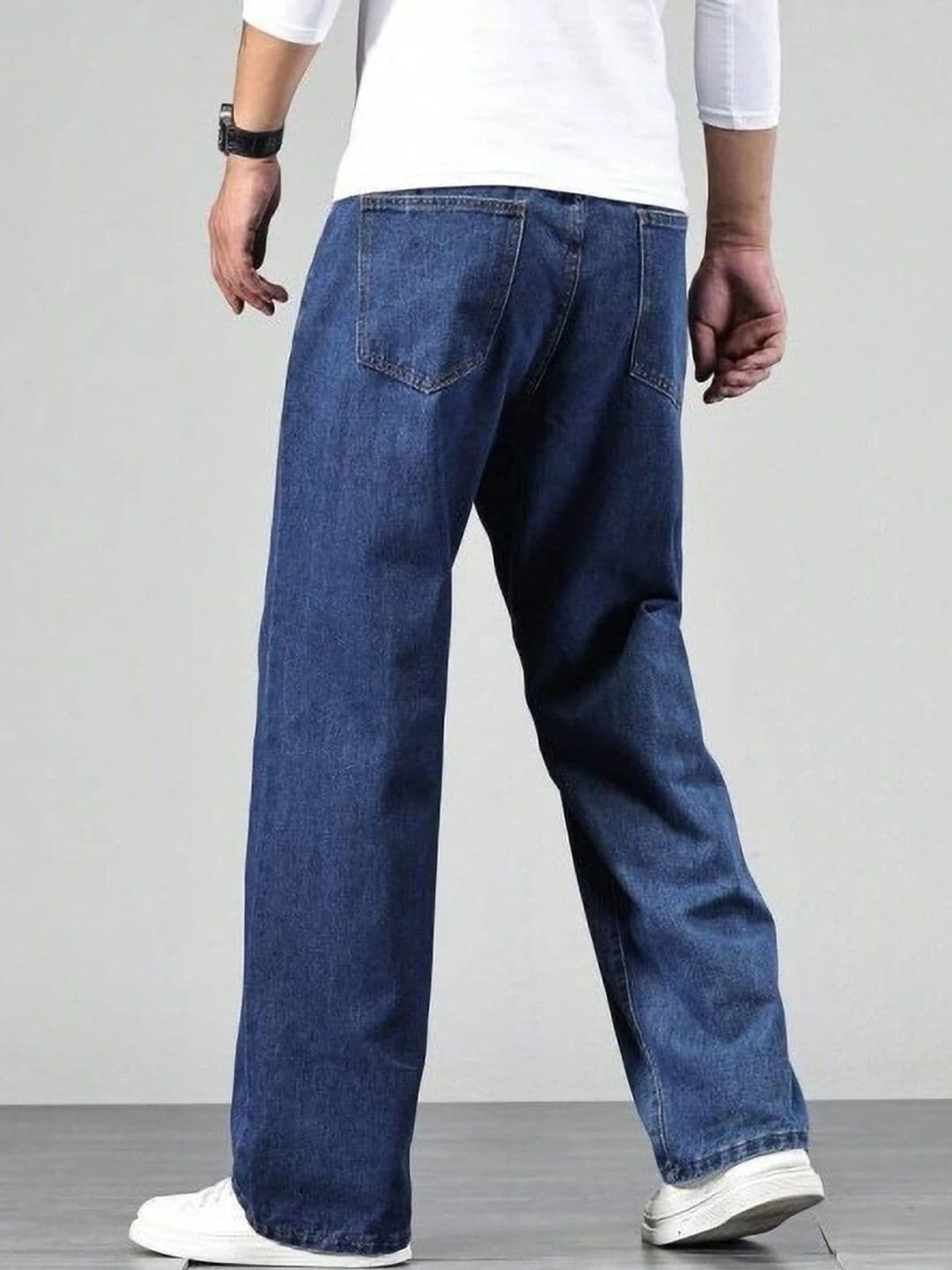 CLYVER Men Straight Fit Mid-Rise Jeans thumbnail 2