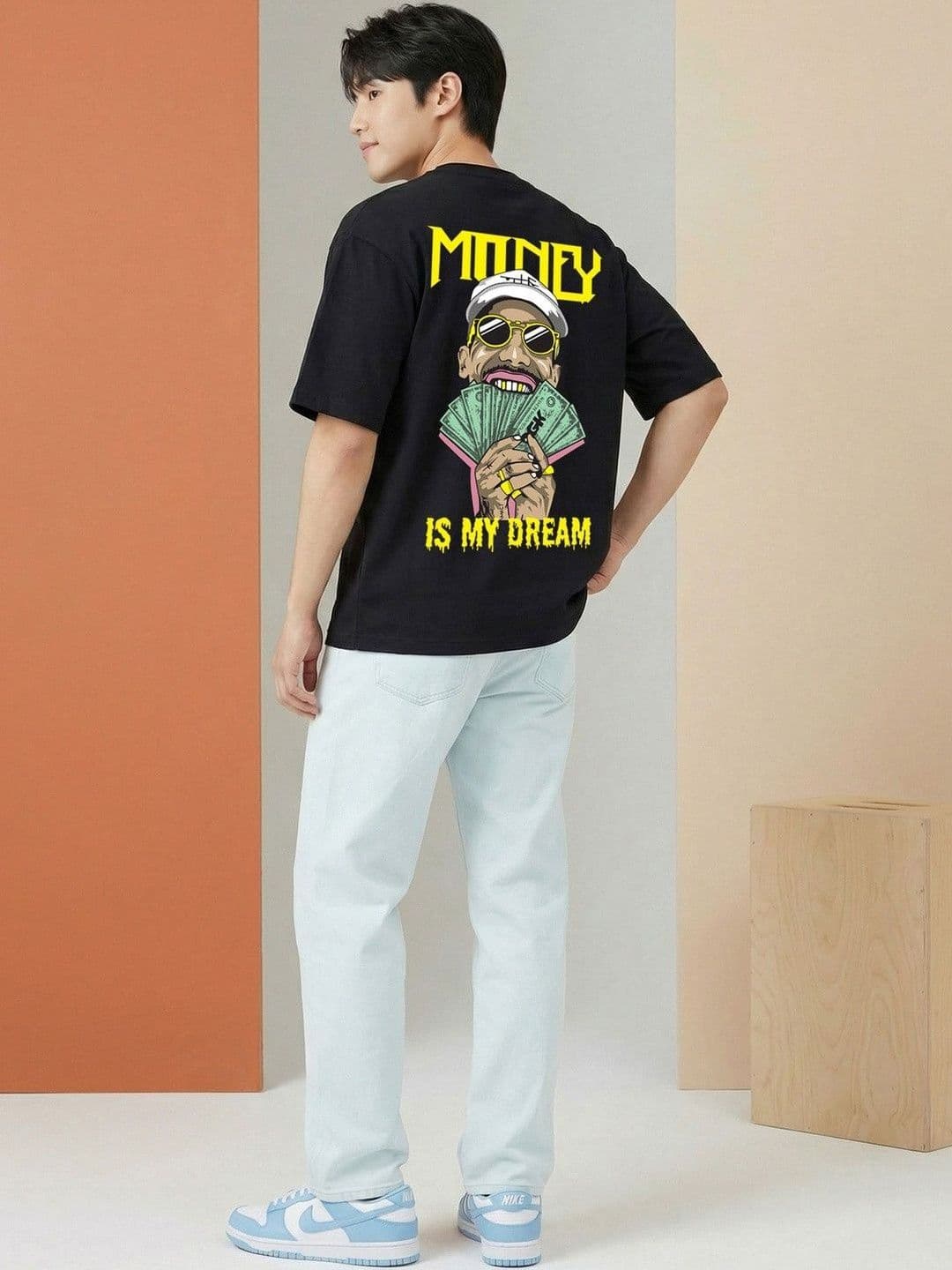 Manlino Men Printed Pure Cotton T-shirt thumbnail 4